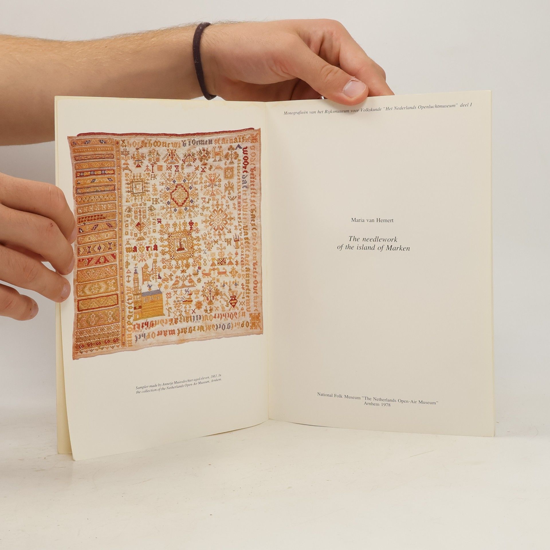 Maria Van Hemert The needlework of the Island of Marken