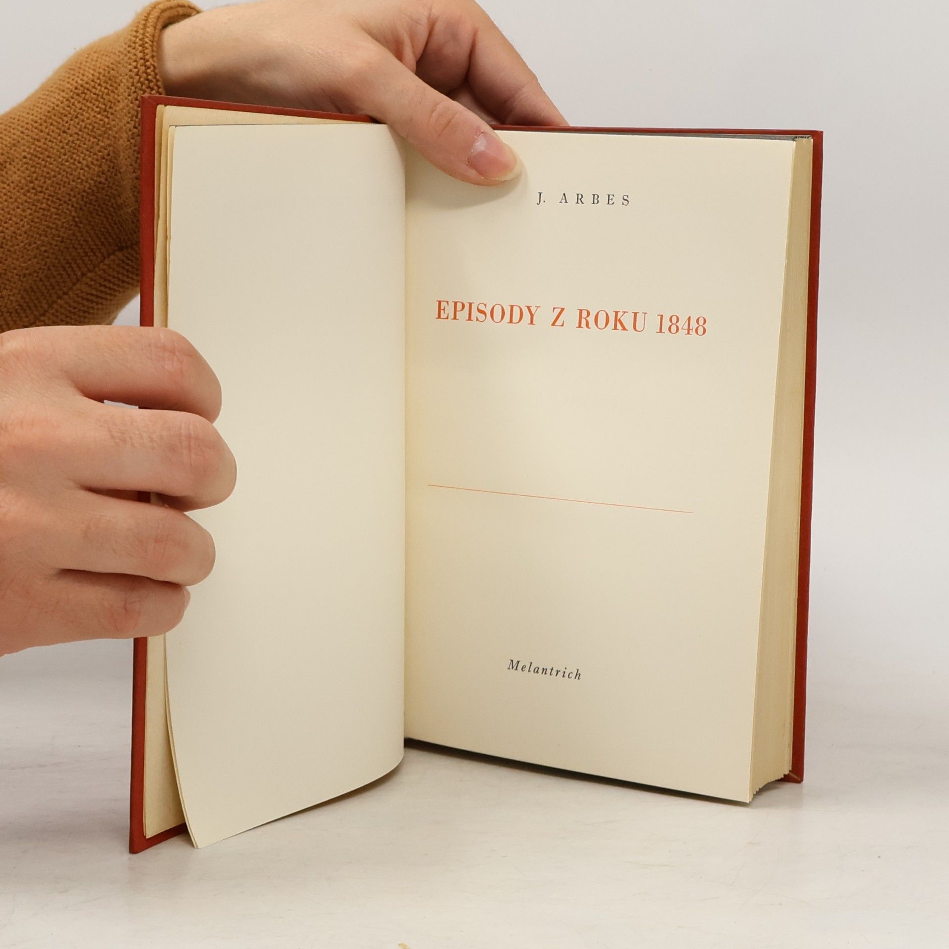 Jakub Arbes Episody z roku 1848