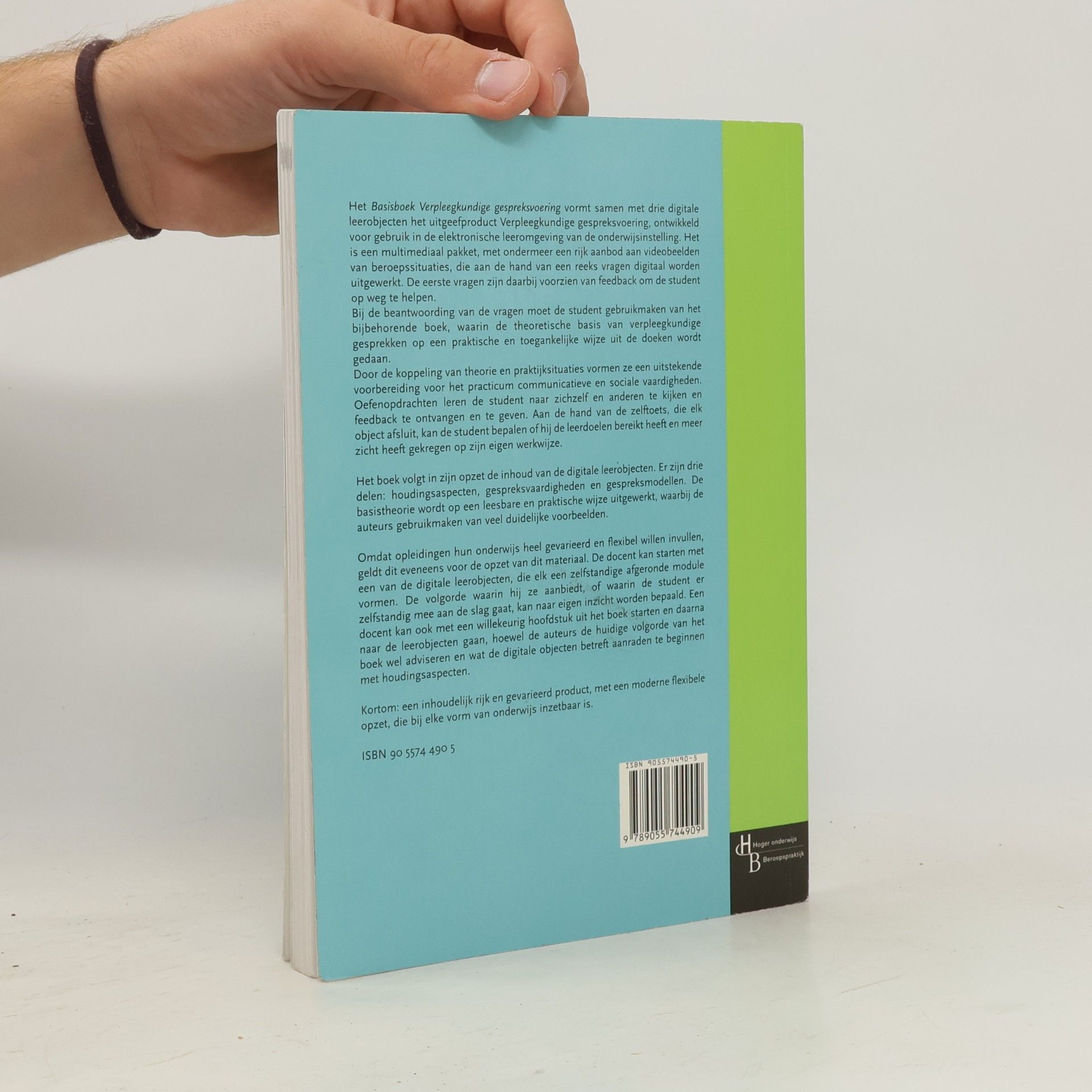 Geertjan Emmens Basisboek verpleegkundige gespreksvoering