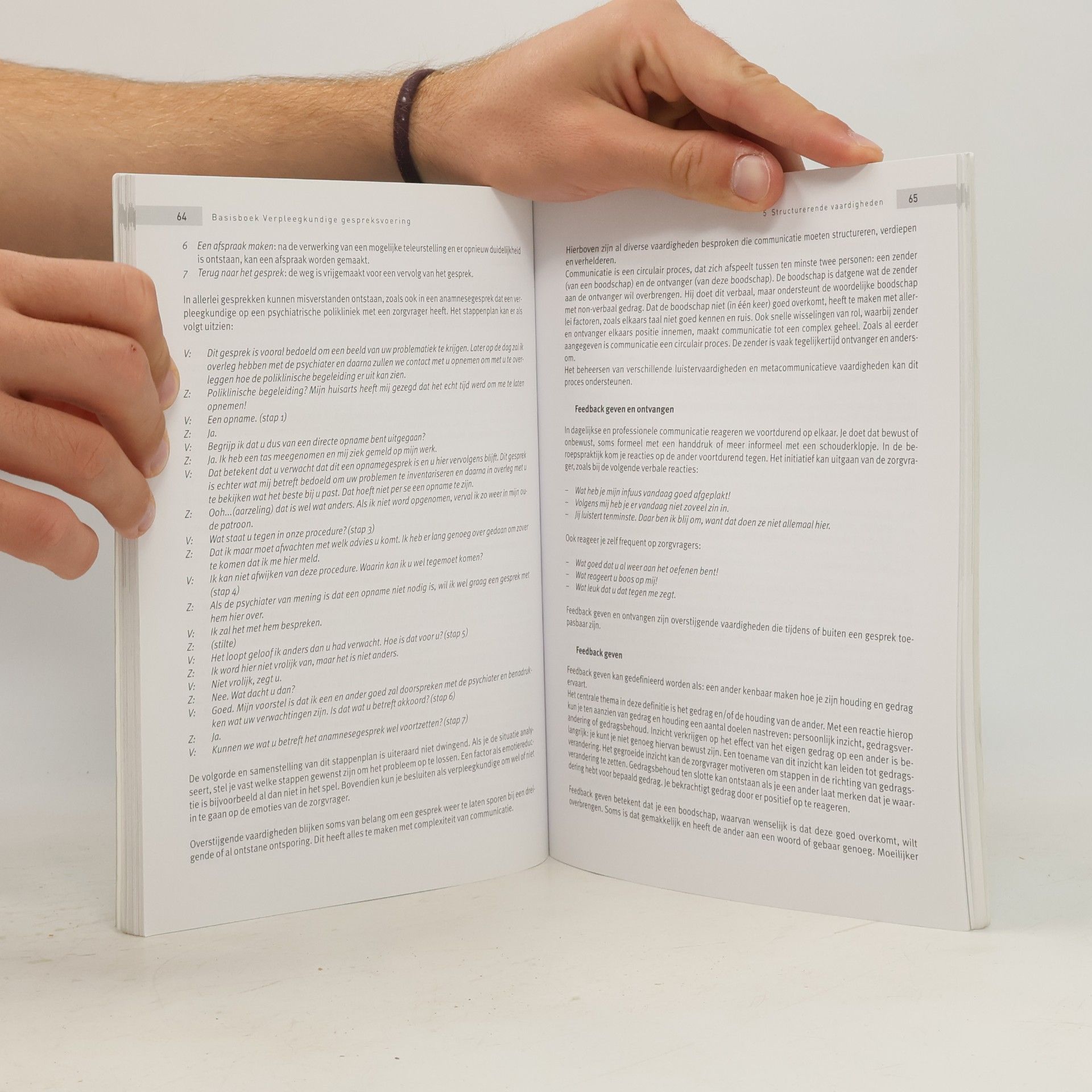 Geertjan Emmens Basisboek verpleegkundige gespreksvoering