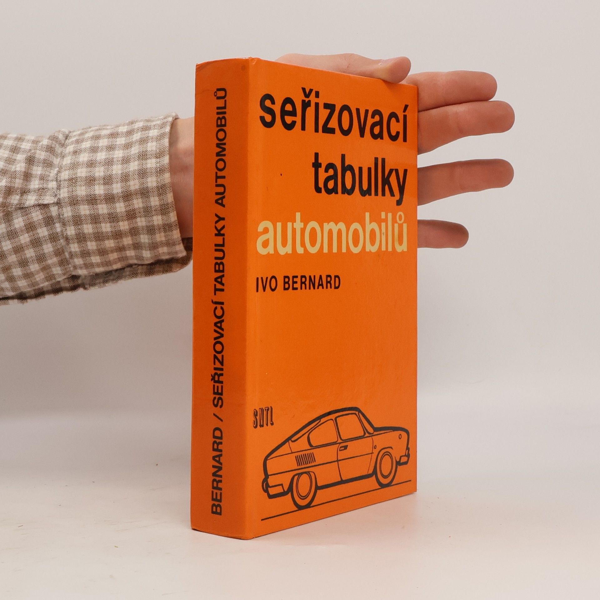 Ivo Bernard Seřizovací tabulky automobilů