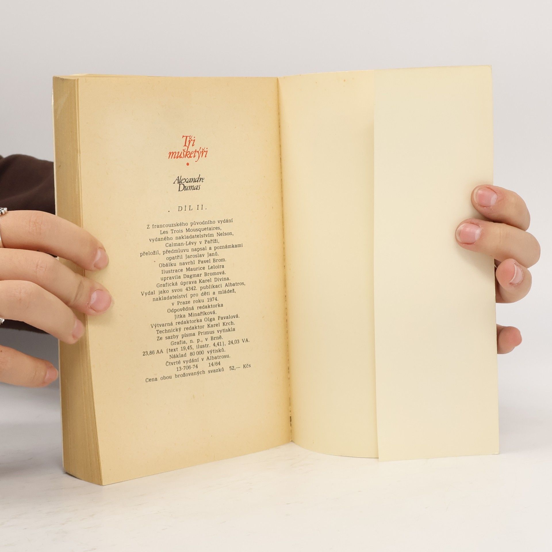 Alexandre Dumas starší Tři mušketýři 2