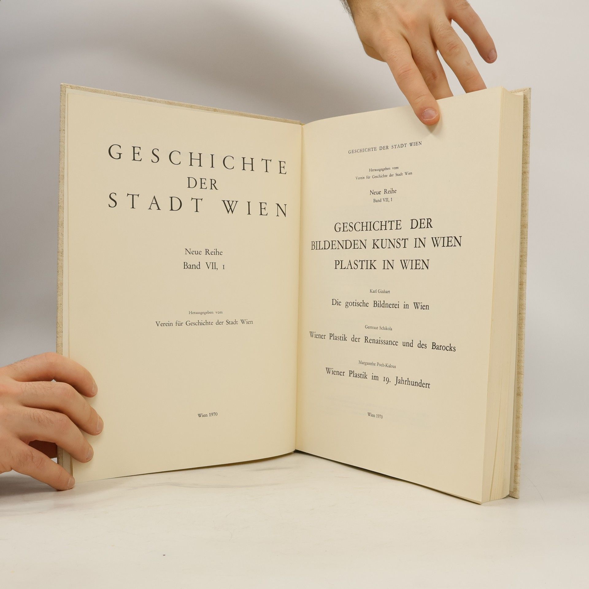 Autorenkollektiv Geschichte der Stadt Wien. Neue Reihe Band VII. 1