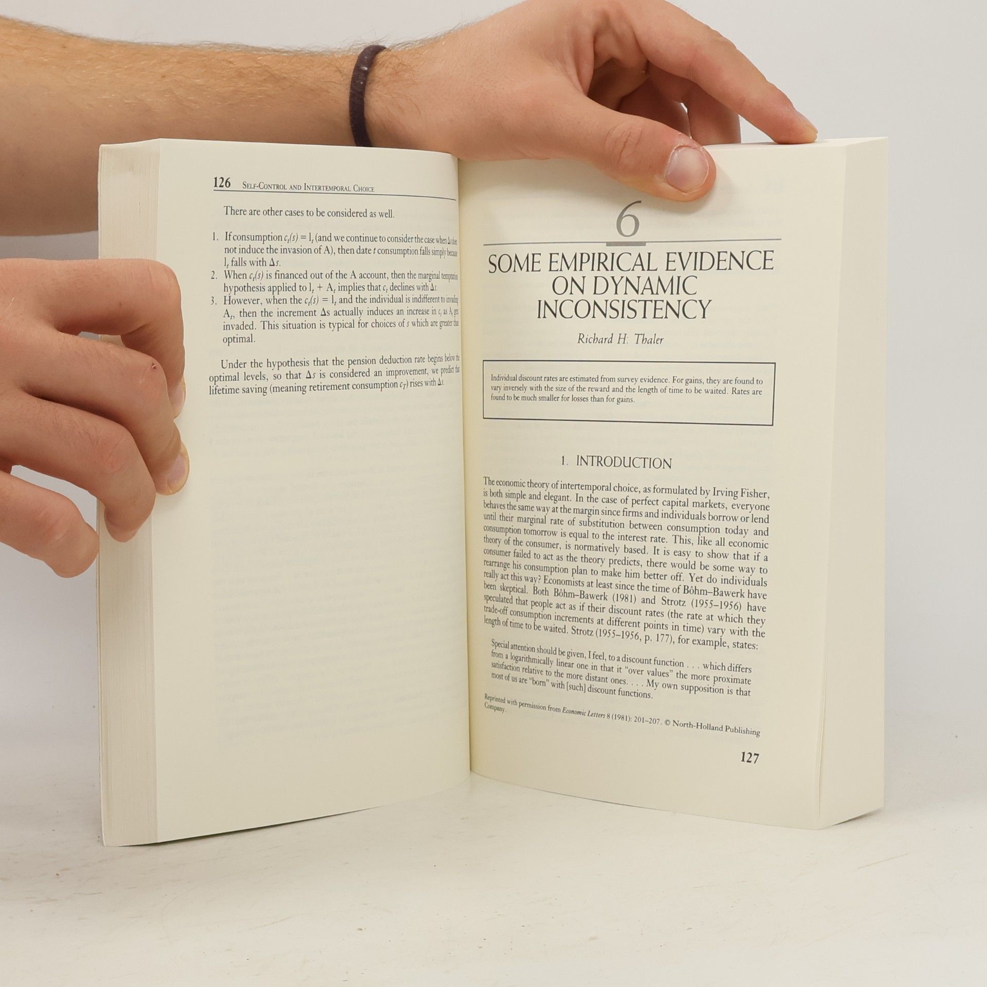 Richard H. Thaler Quasi Rational Economics
