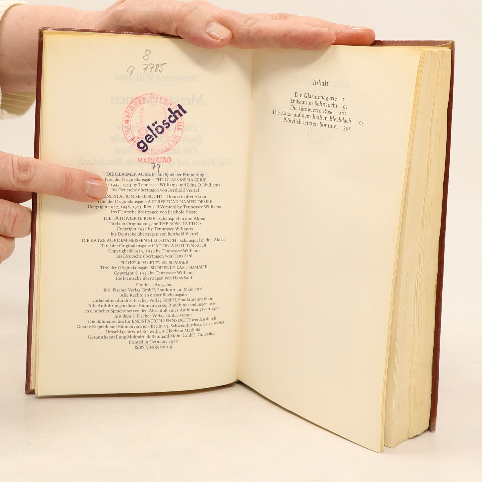 Tennessee Williams Meisterdramen