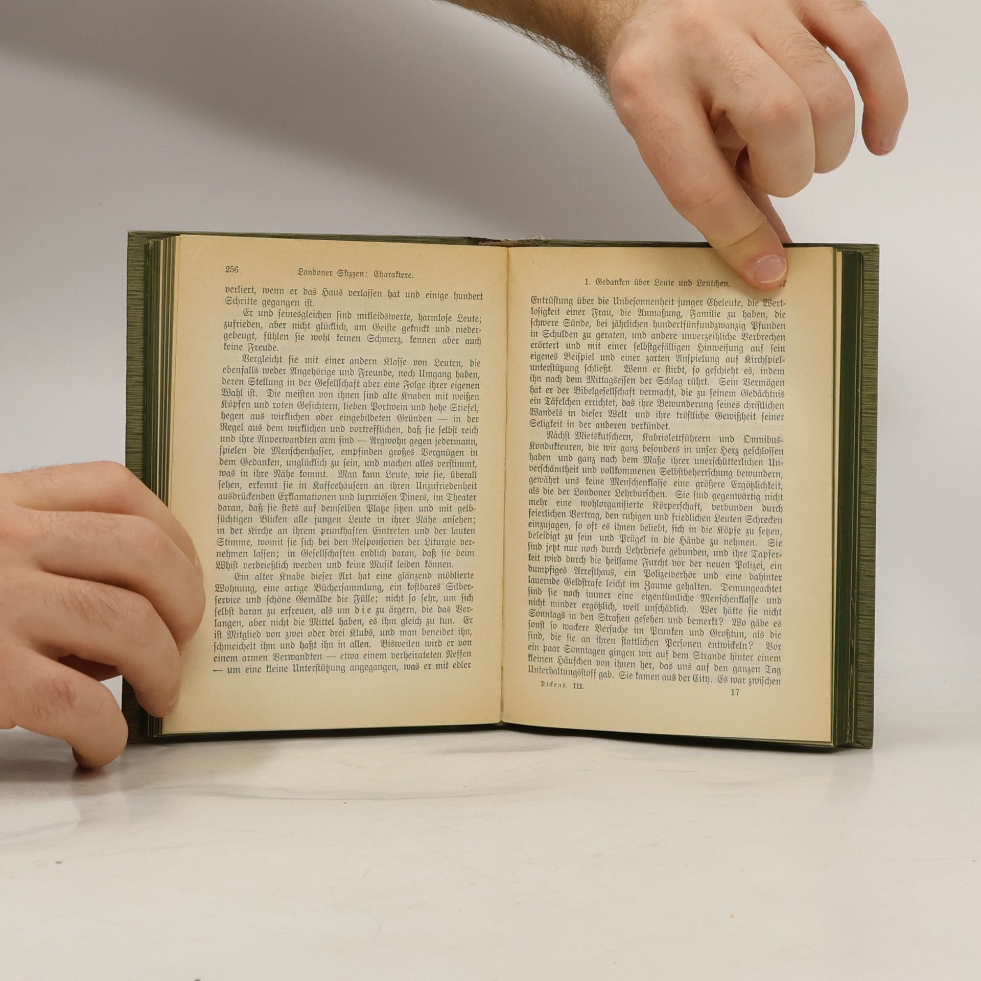 Charles Dickens Londoner Skizzen