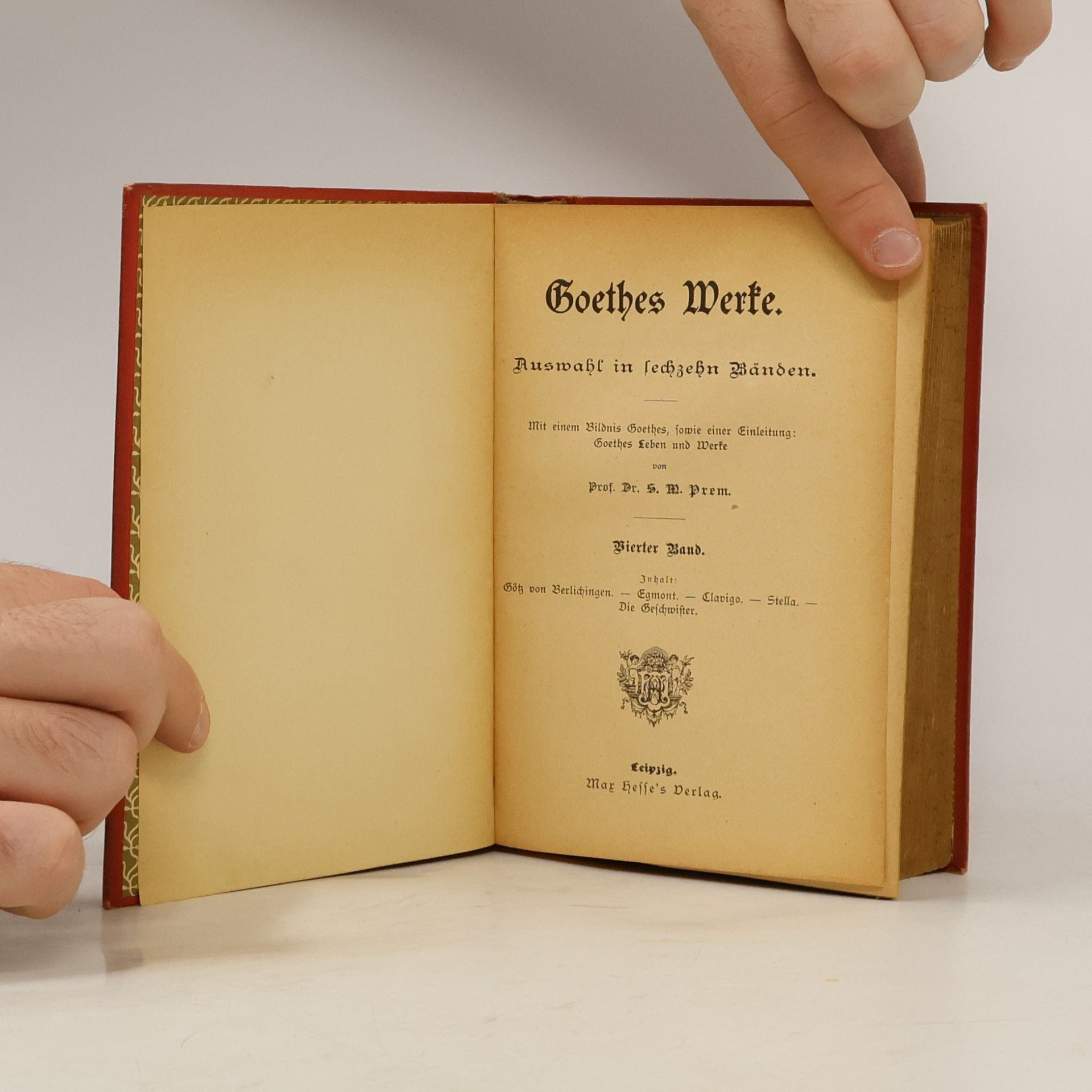 Johann Wolfgang von Goethe Goethes Werke 4