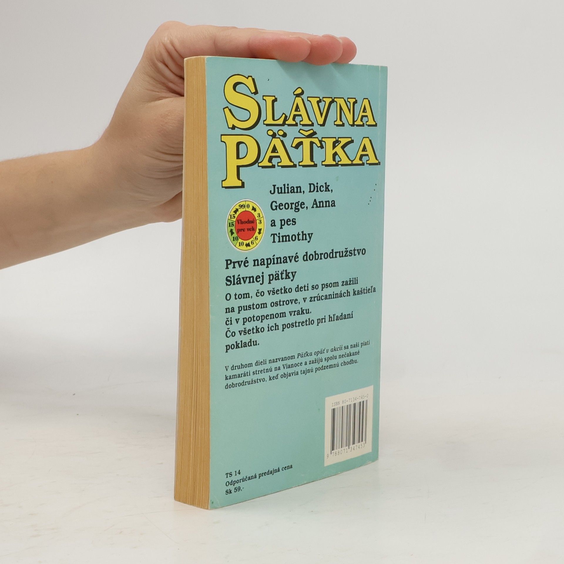 Enid Blyton Slávna päťka - Päťka na ostrove pokladov