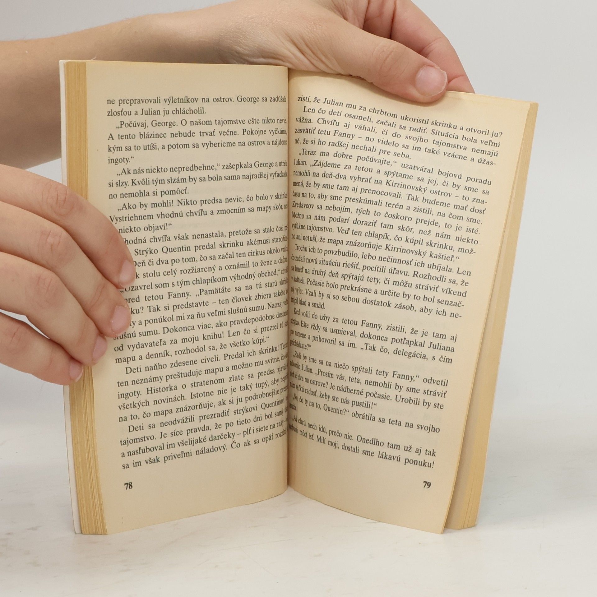 Enid Blyton Slávna päťka - Päťka na ostrove pokladov