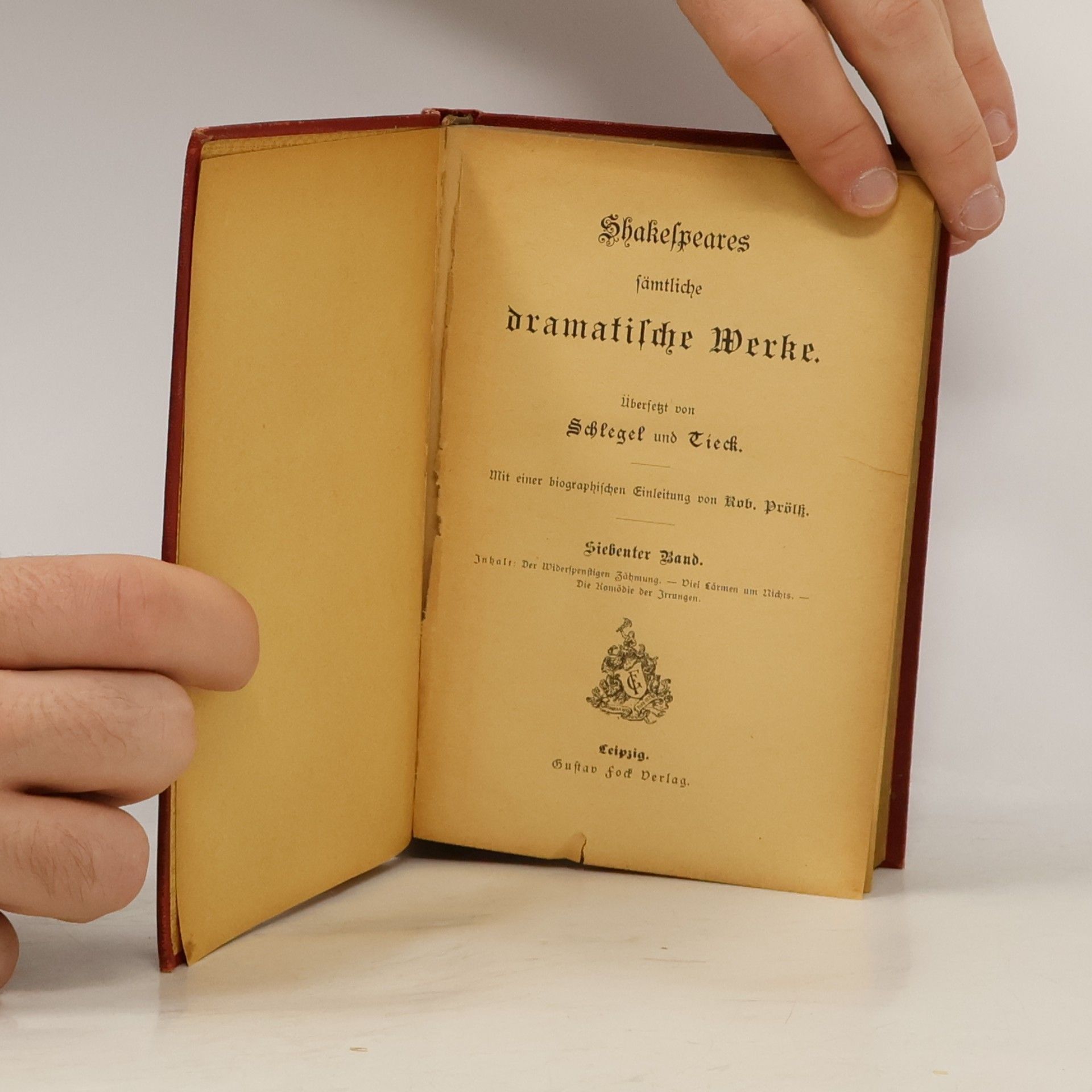 William Shakespeare Shakespeares sämtliche dramatische Werke 7