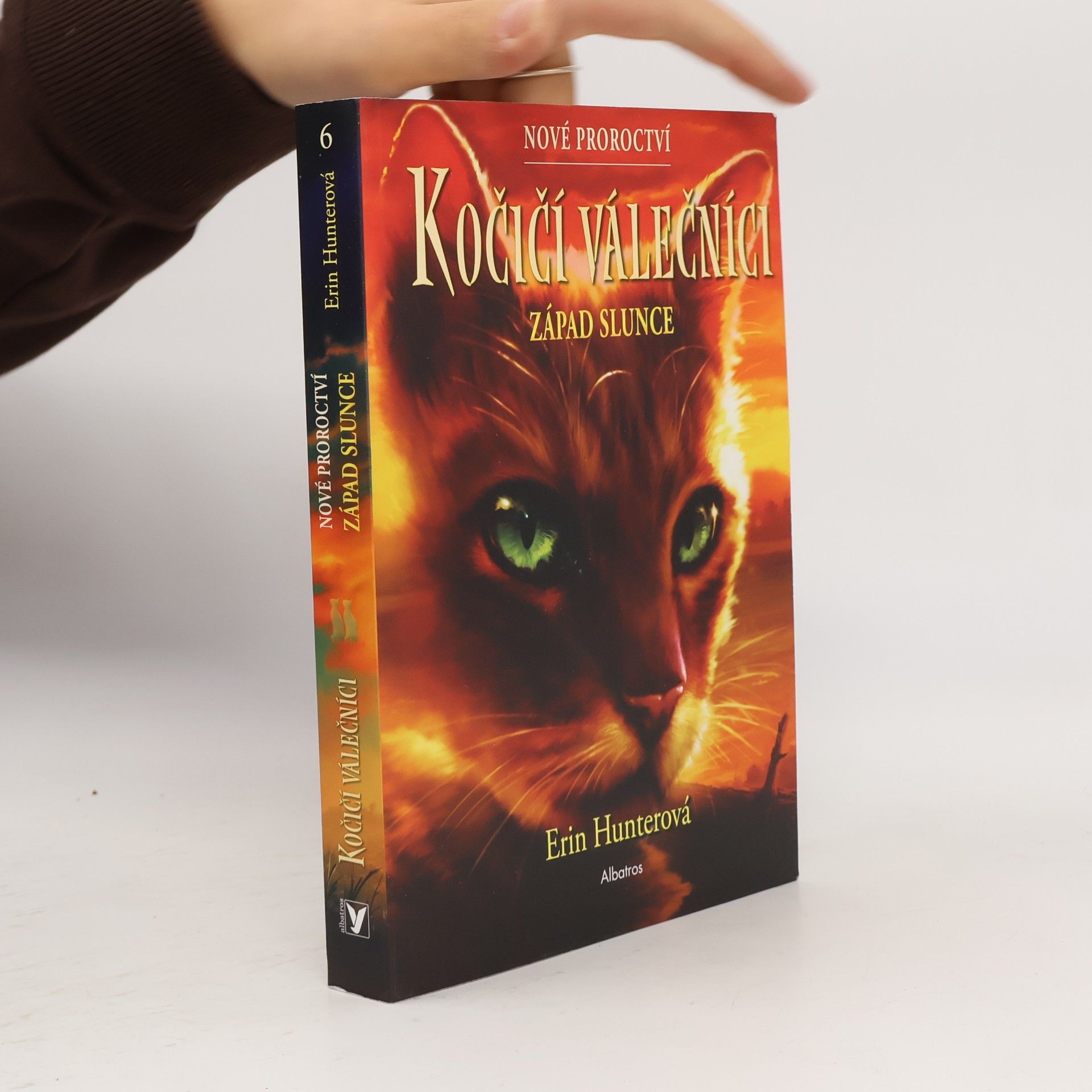 Erin Hunter Kočičí válečníci : nové proroctví. Západ slunce