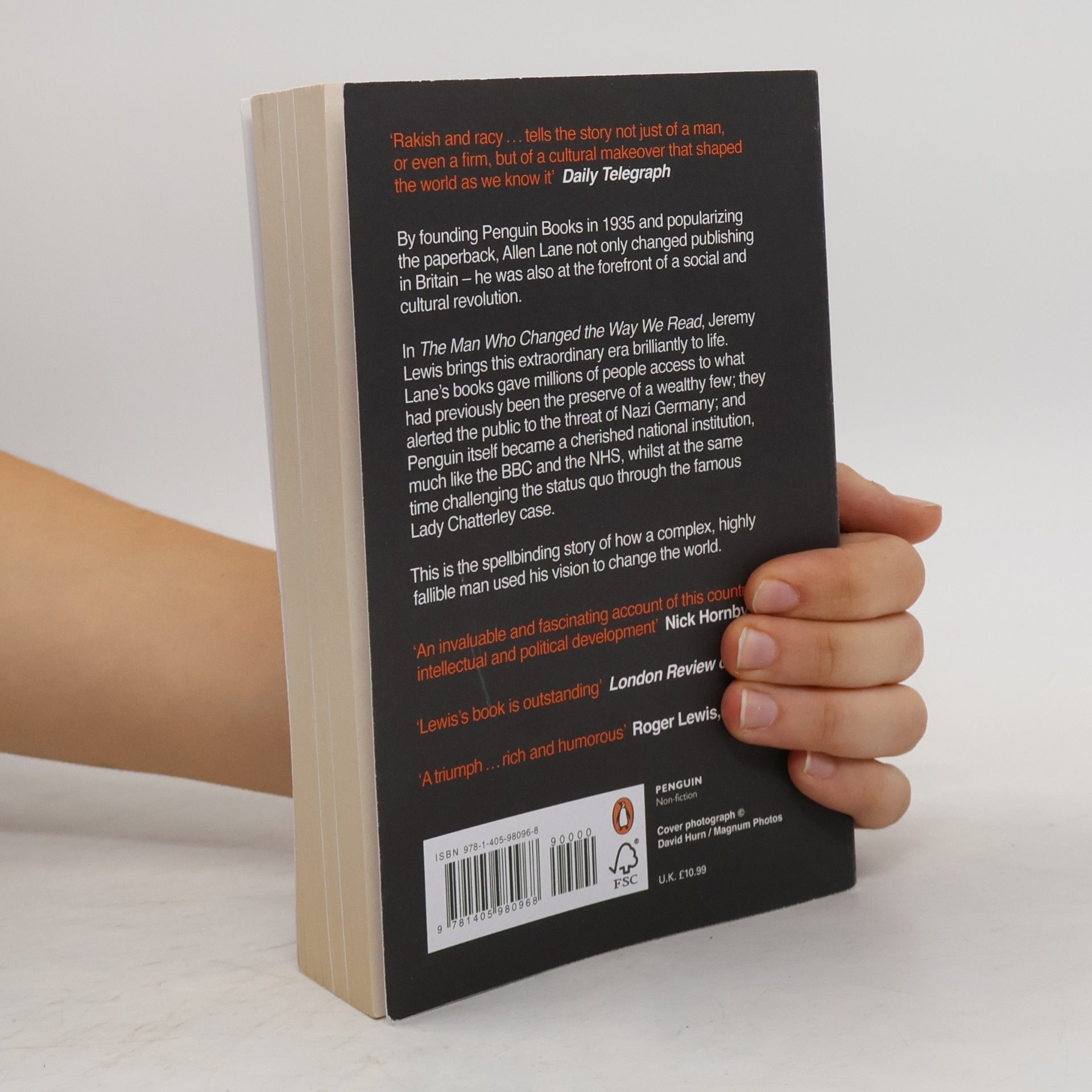 Jeremy Lewison The Man Who Changed the Way We Read