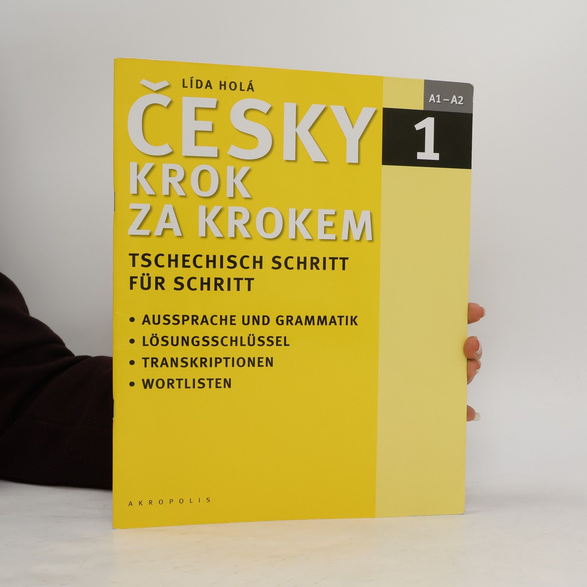 Lída Holá Česky krok za krokem 1. A1-A2 (Jen příloha)