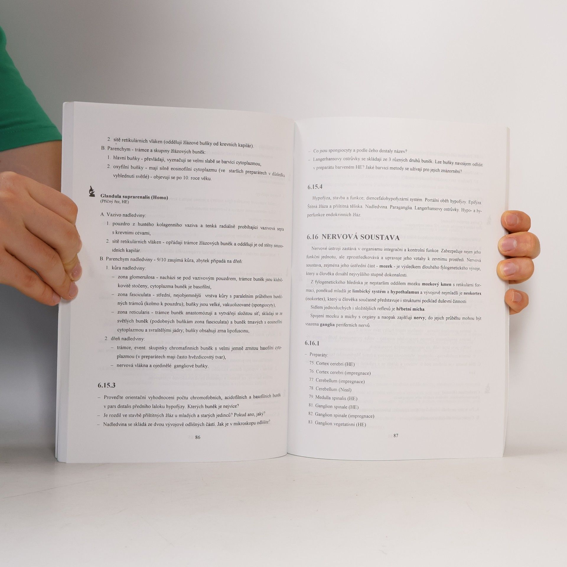 Autorenkollektiv Histologická praktika a metody vyšetřování tkání a orgánů