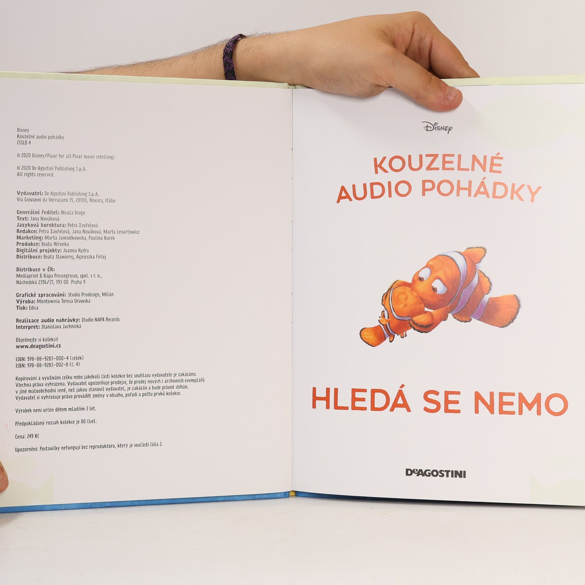 Kolektiv autorů Kouzelné audio pohádky 4. Hledá se Nemo