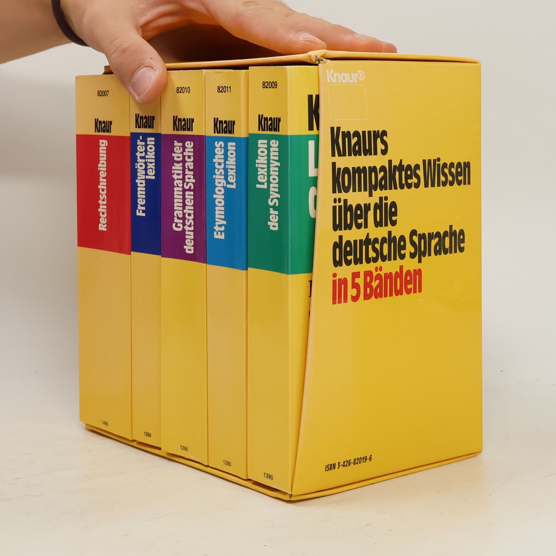 Various authors Knaurs kompaktes Wissen über die deutsche Sprache in 5 Bänden