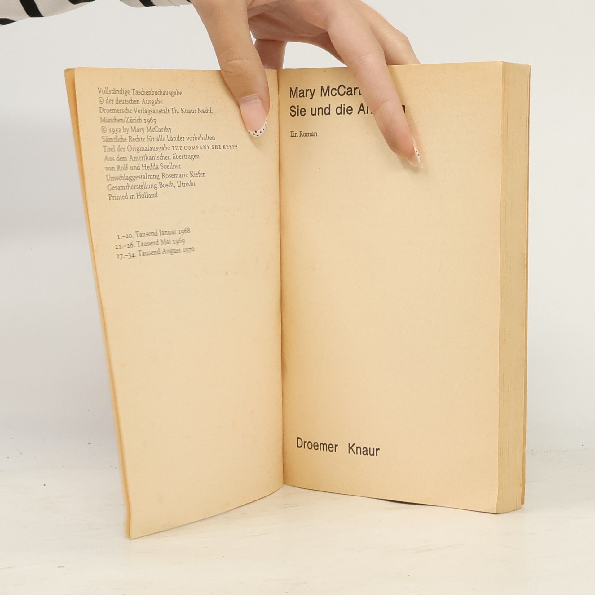 Mary McCarthy Sie und die Anderen