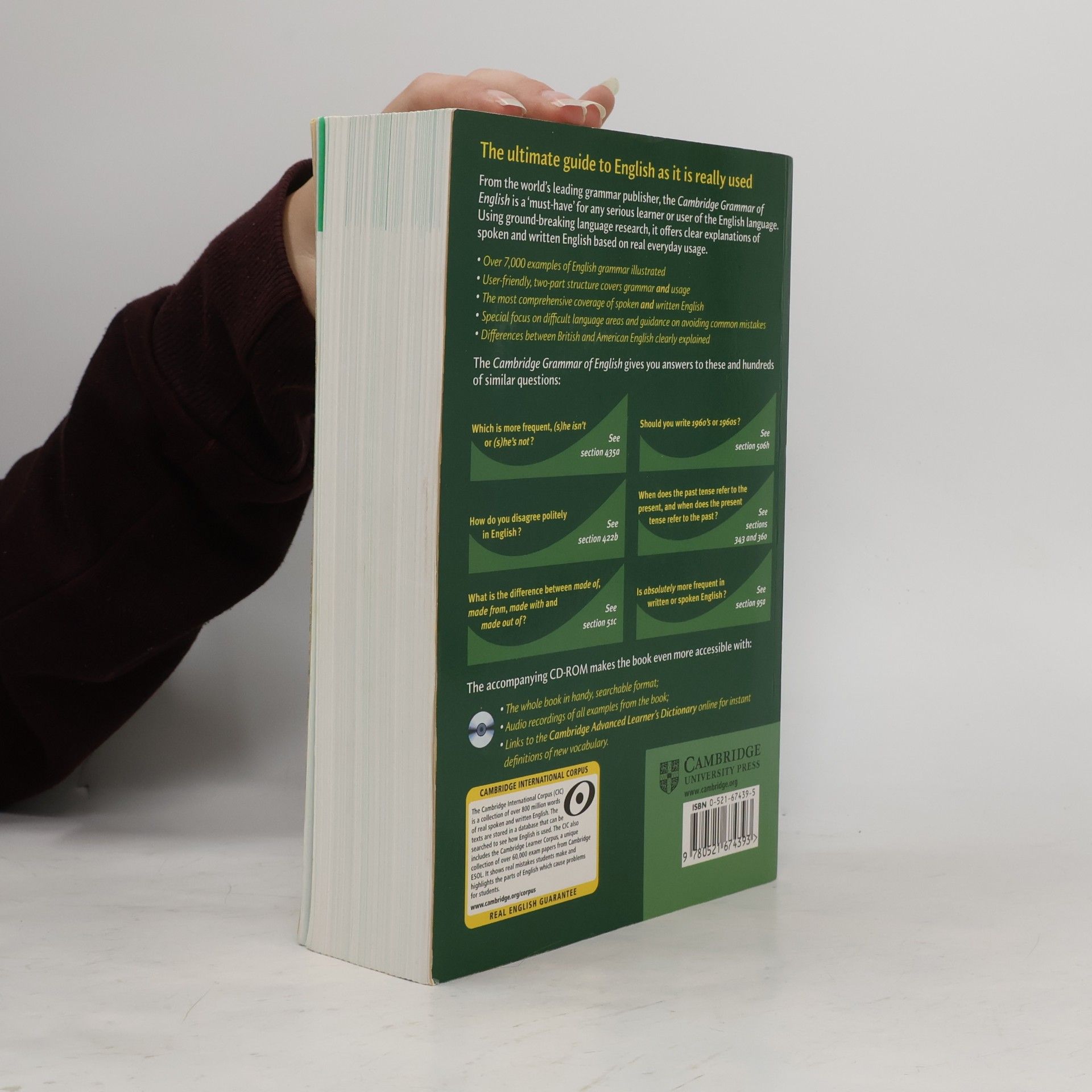 Ronald Carter Cambridge grammar of English : a comprehensive guide : spoken and written English grammar and usage
