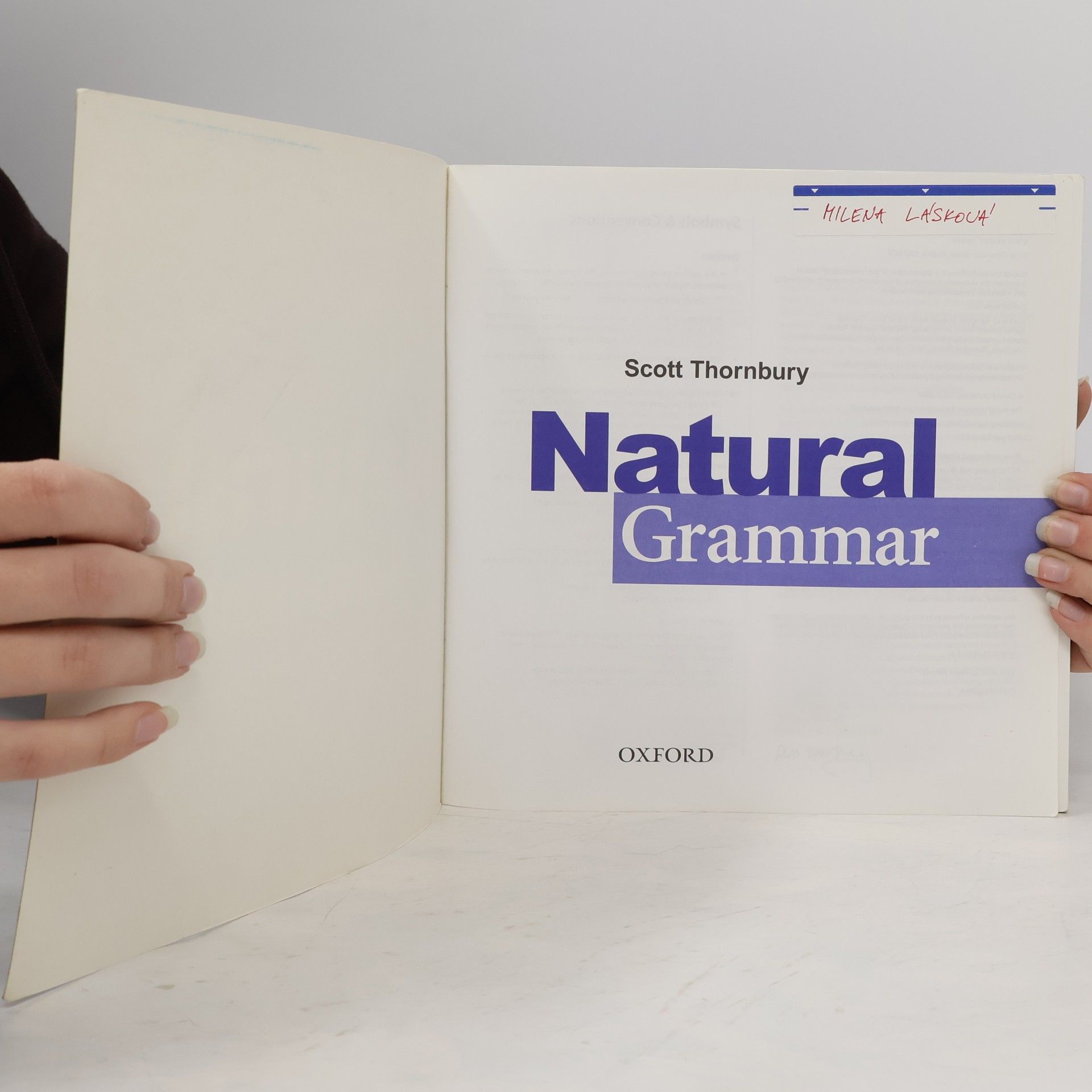 Scott Thornbury Natural grammar