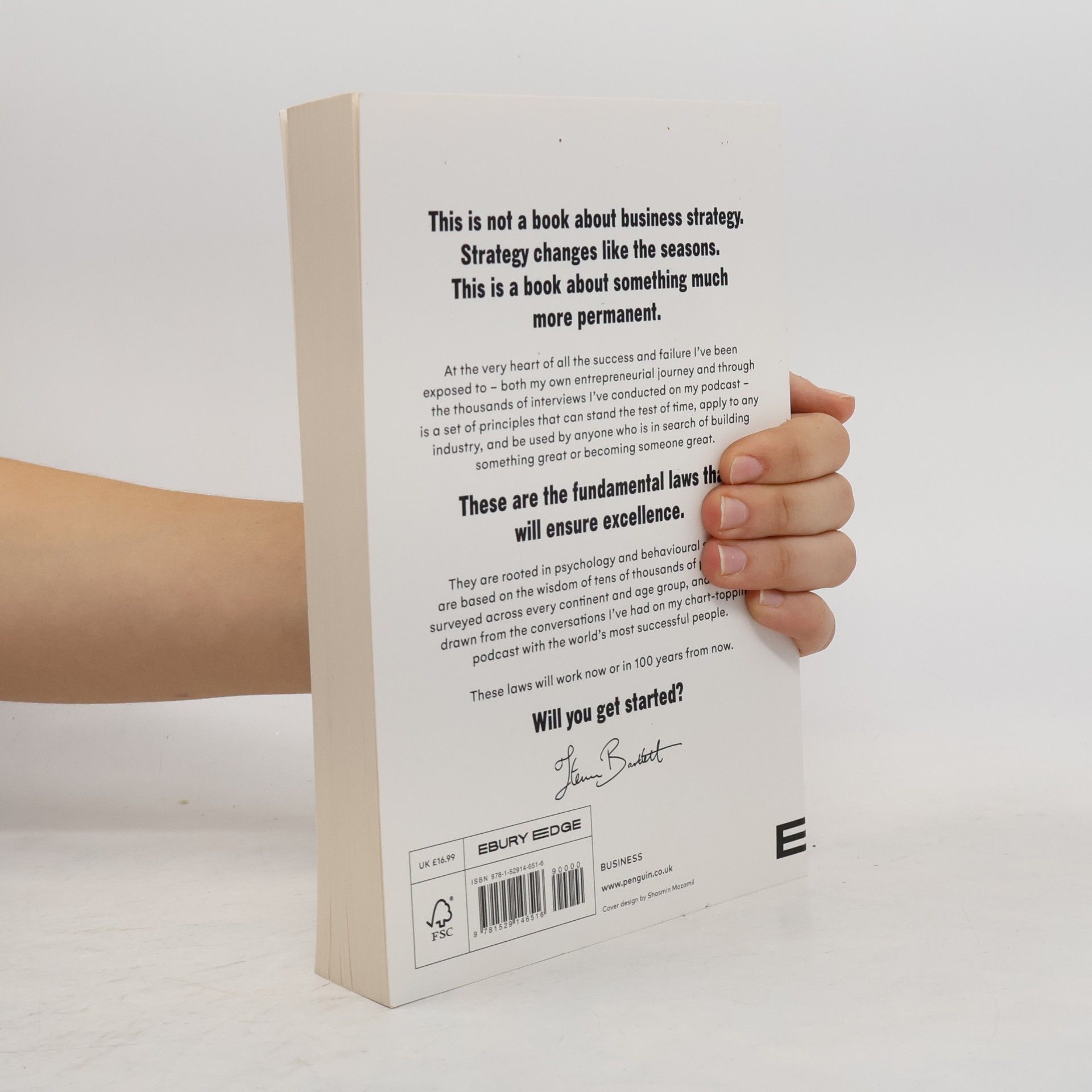 Steven Bartlett The diary of a CEO : the 33 laws of business & life