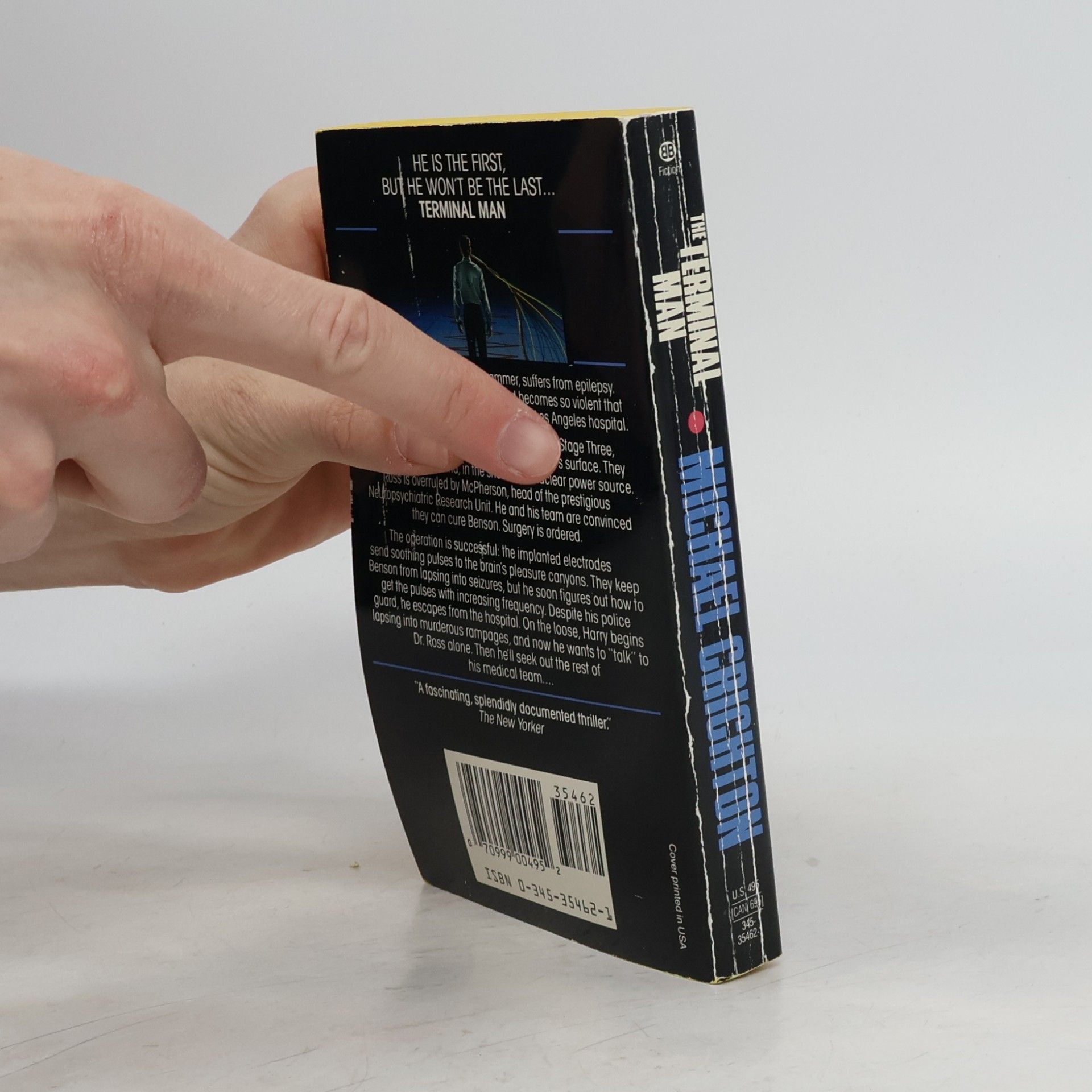 Michael Crichton The Terminal Man