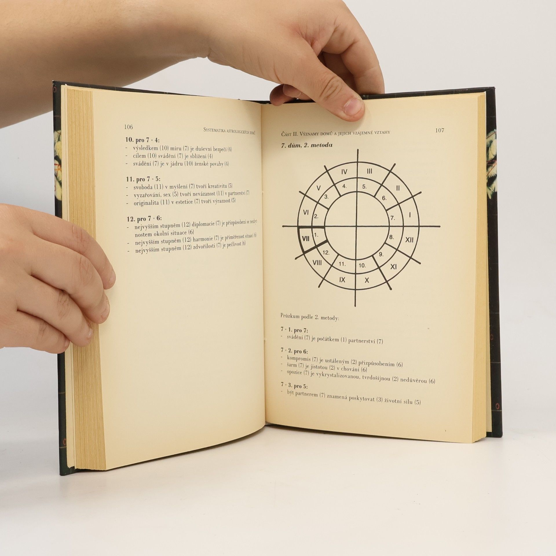 Nicolaus Klein Systematika astrologických domů. Podivuhodný kruh