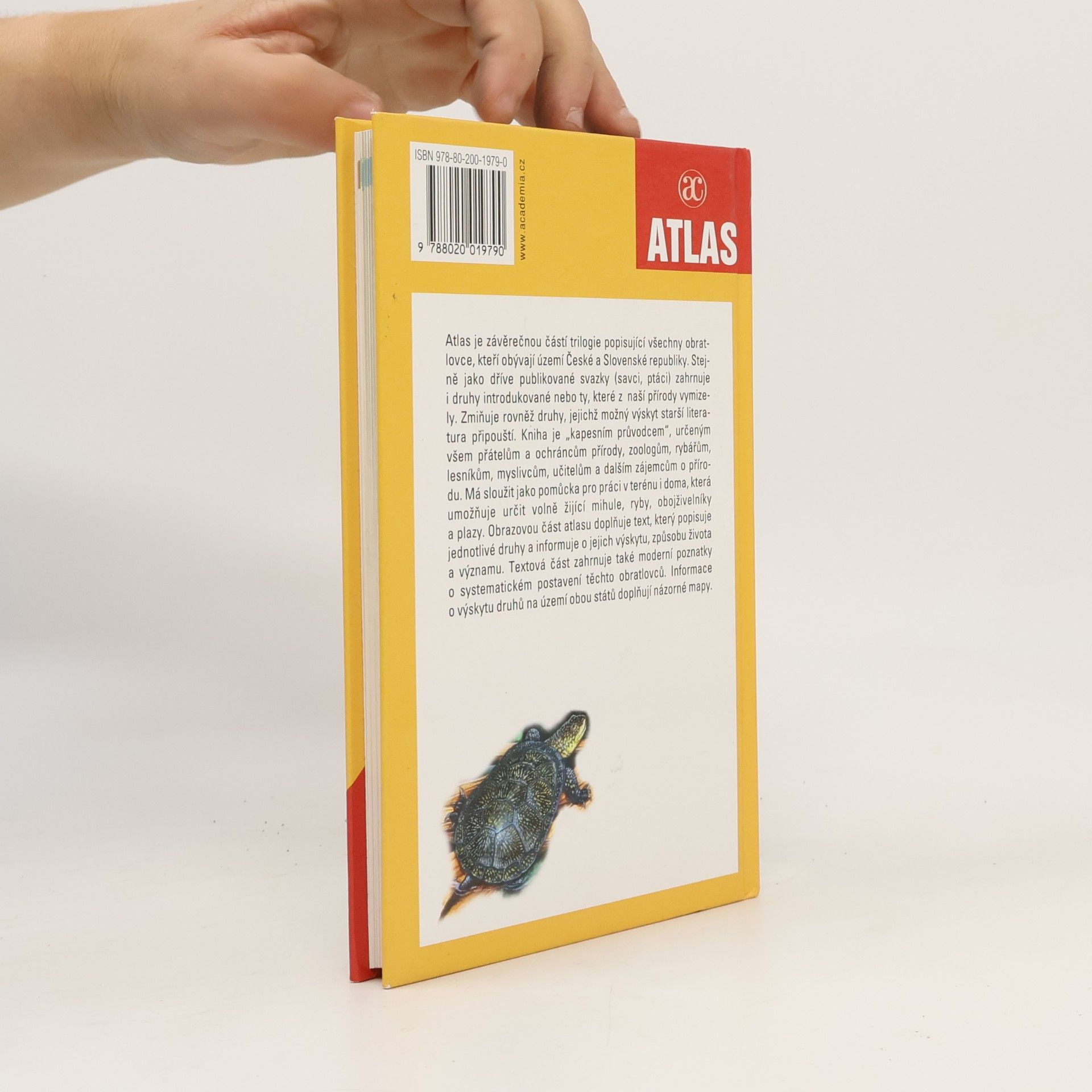 Jan Dungel Atlas ryb, obojživelníků a plazů České a Slovenské republiky