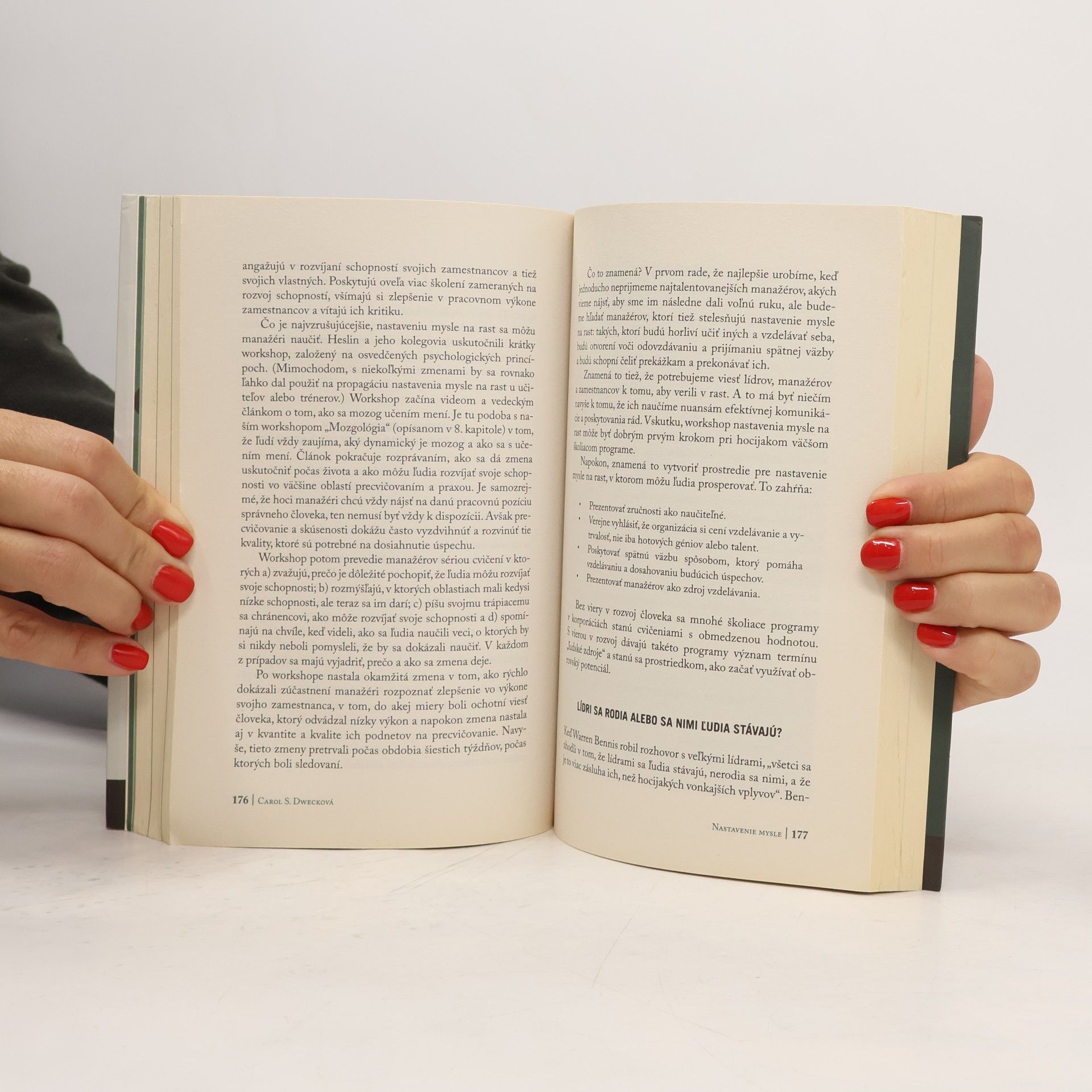 Carol S. Dweck Nastavenie mysle – Nová psychológia úspechu