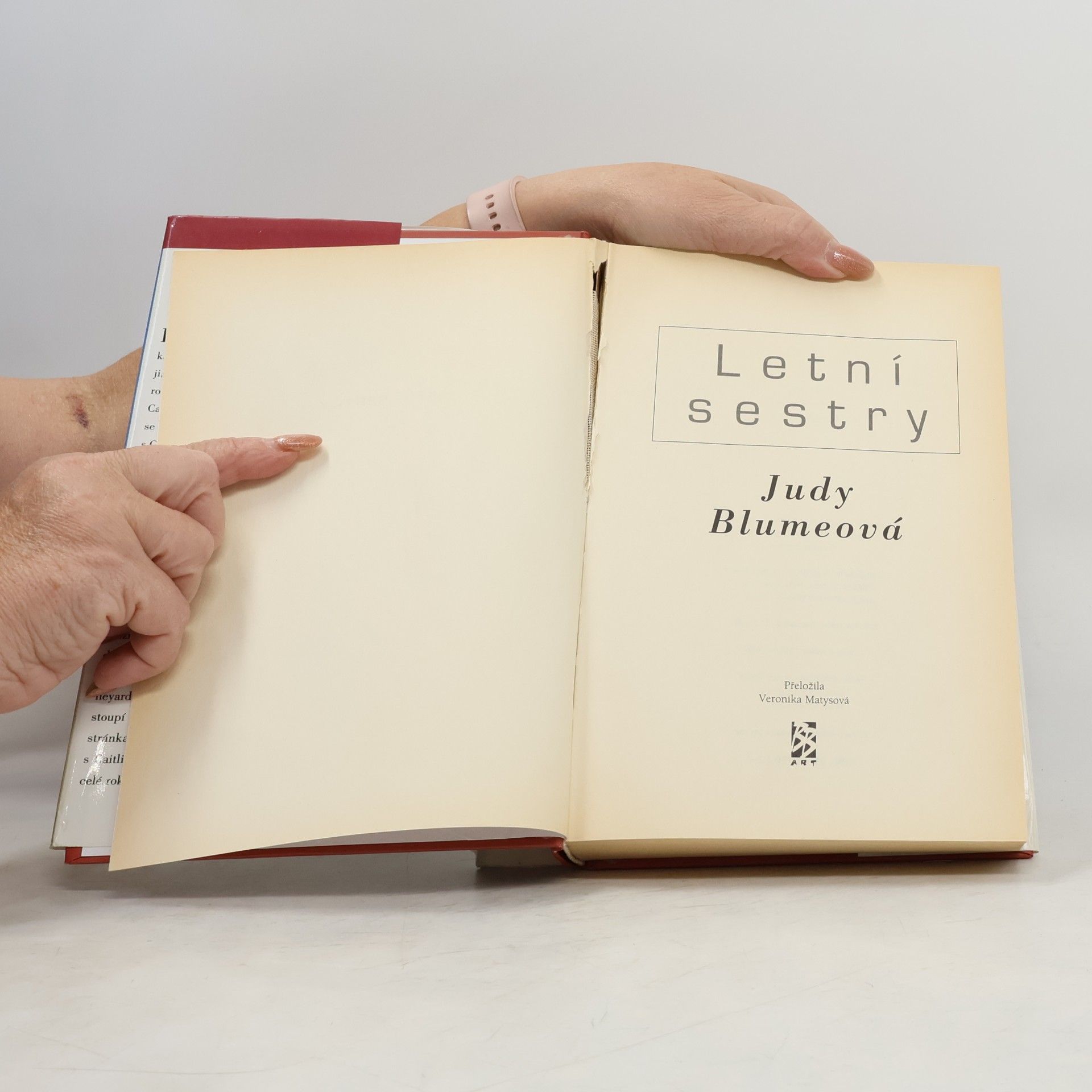 Judy Blume Letní sestry