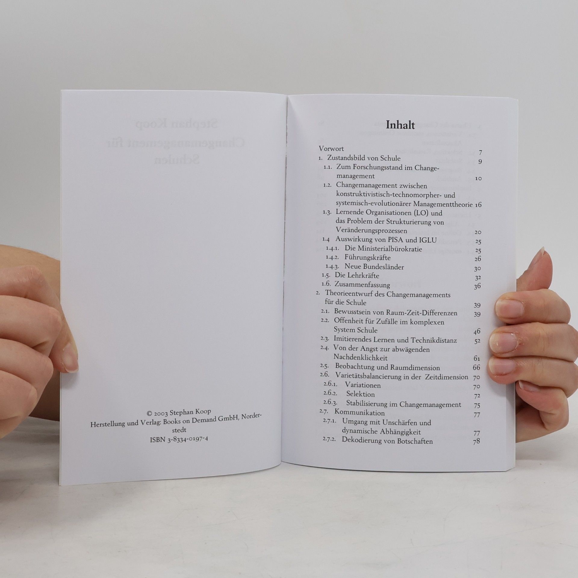 Stephan Koop Changemanagement für Schulen