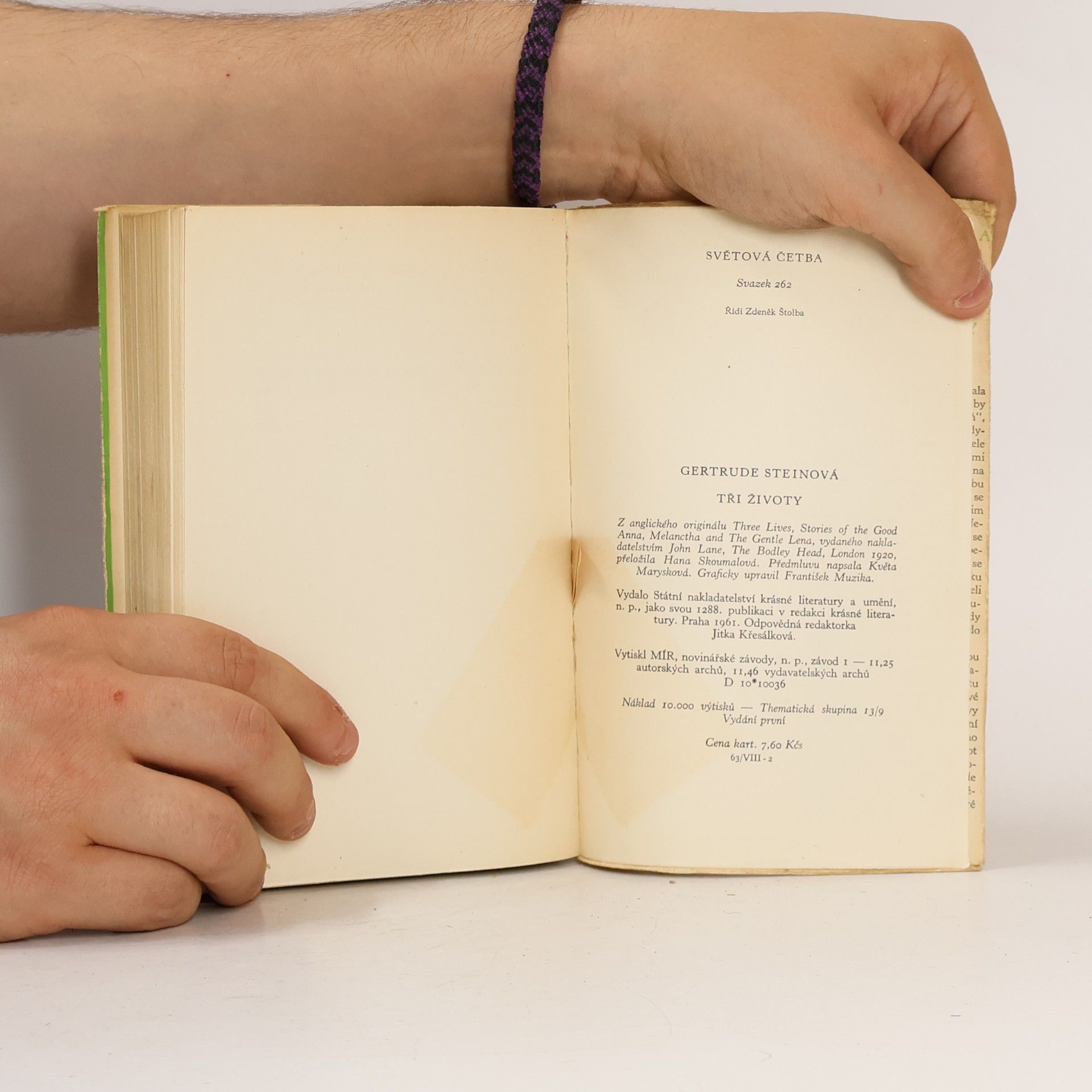 Gertrude Stein Tři životy