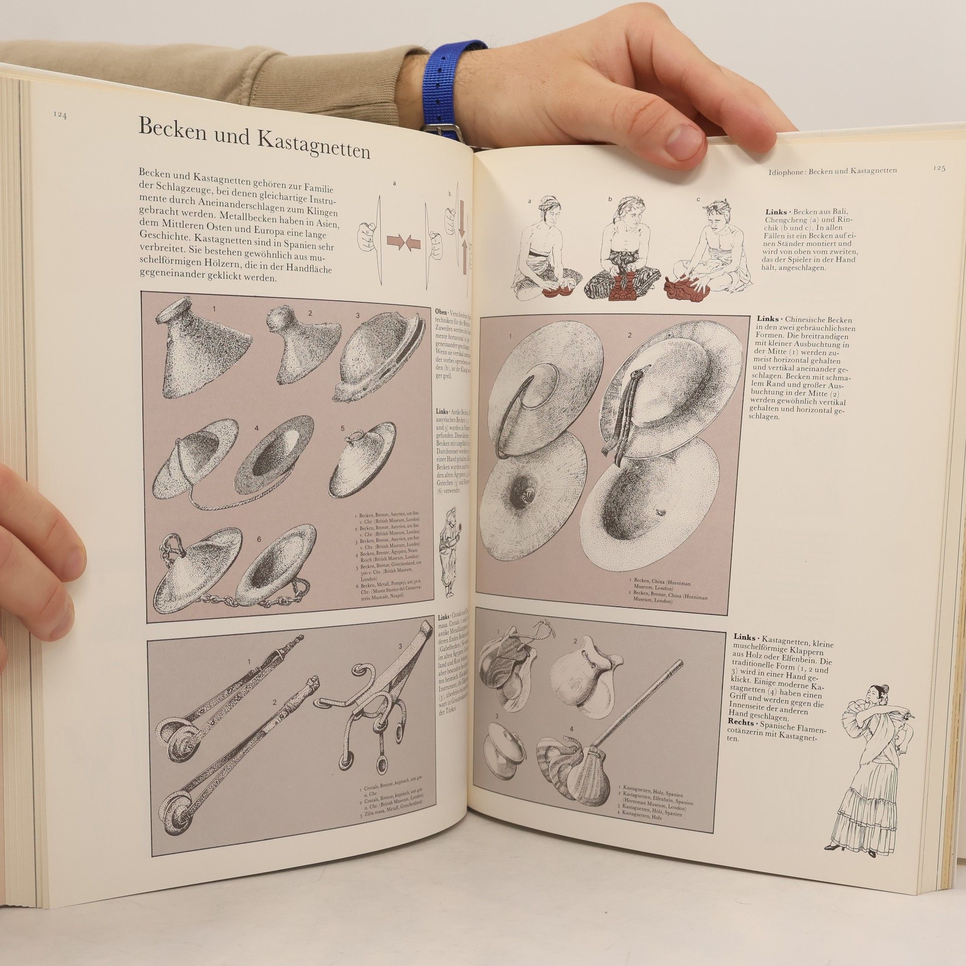 Kolektív autorov Musikinstrumente der Welt: Mehr als 1600 Musikinstrumente mit über 4000 Illustrationen