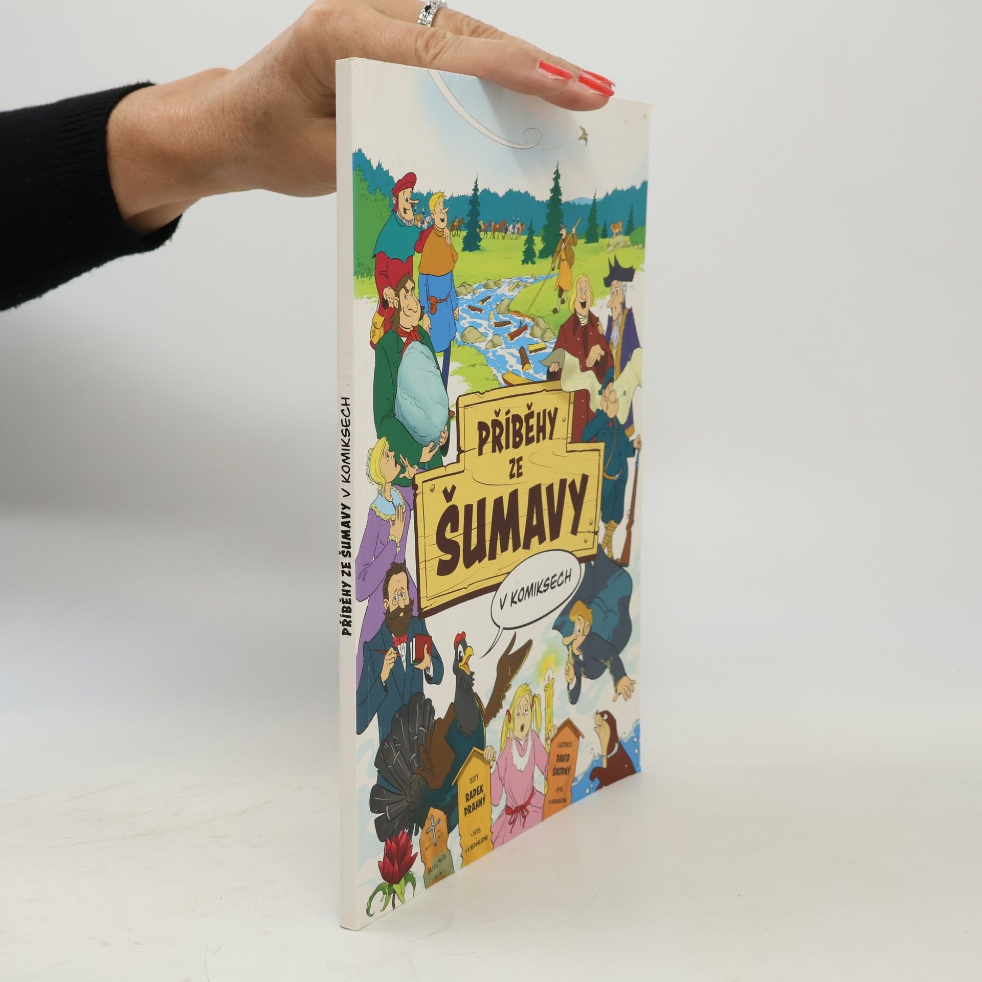 David Škodný Příběhy ze Šumavy v komiksech