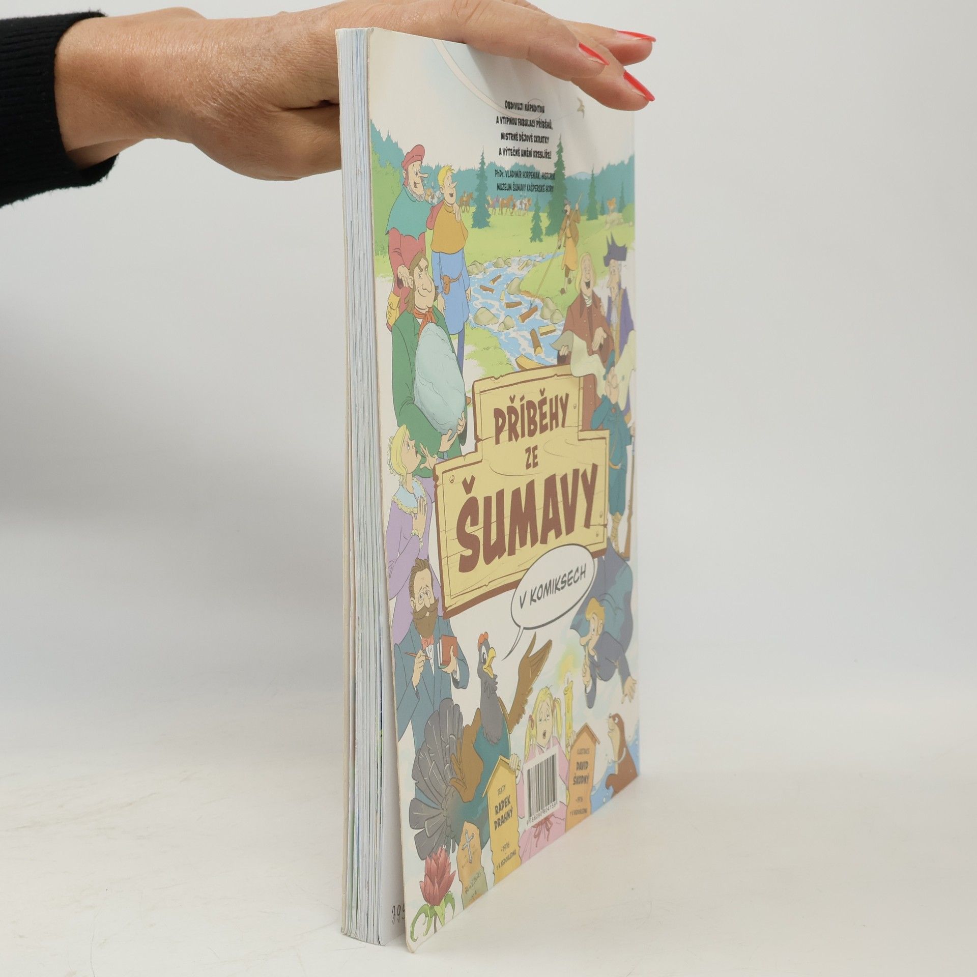 Radek Drahný Příběhy ze Šumavy v komiksech