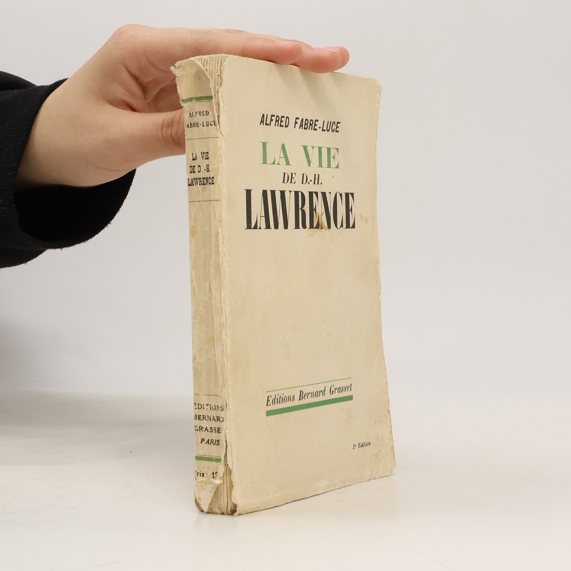 Alfred Fabre-Luce La vie de D. H. Lawrene