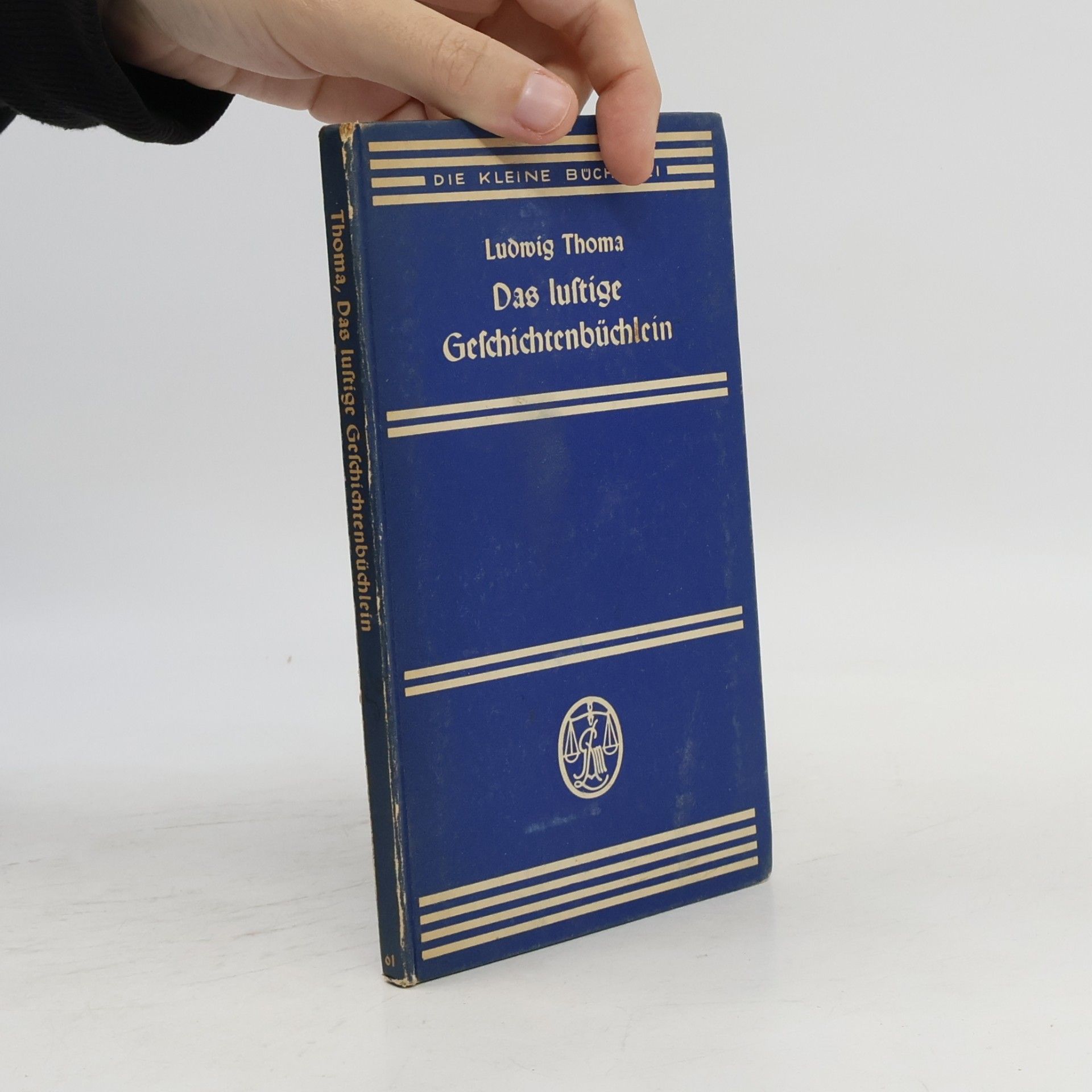 Ludwig Thoma Das lustige Geschichtenbüchlein