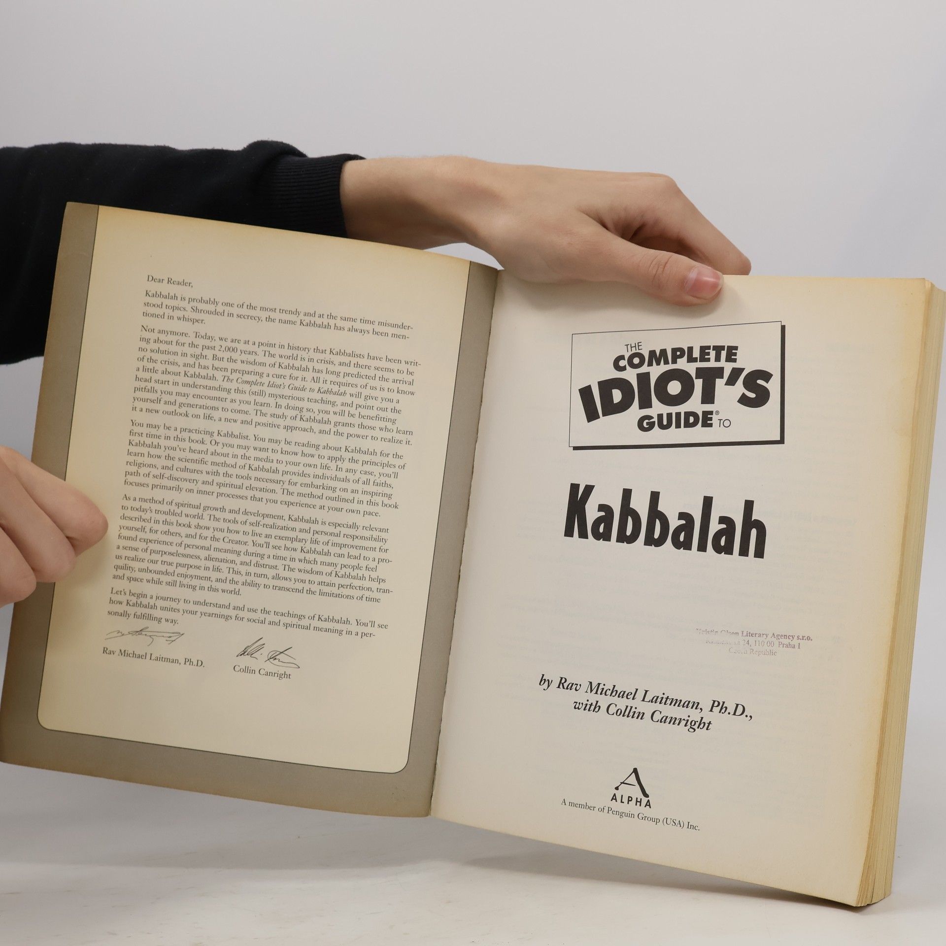 Collin Canright The Complete Idiot's Guide to Kabbalah