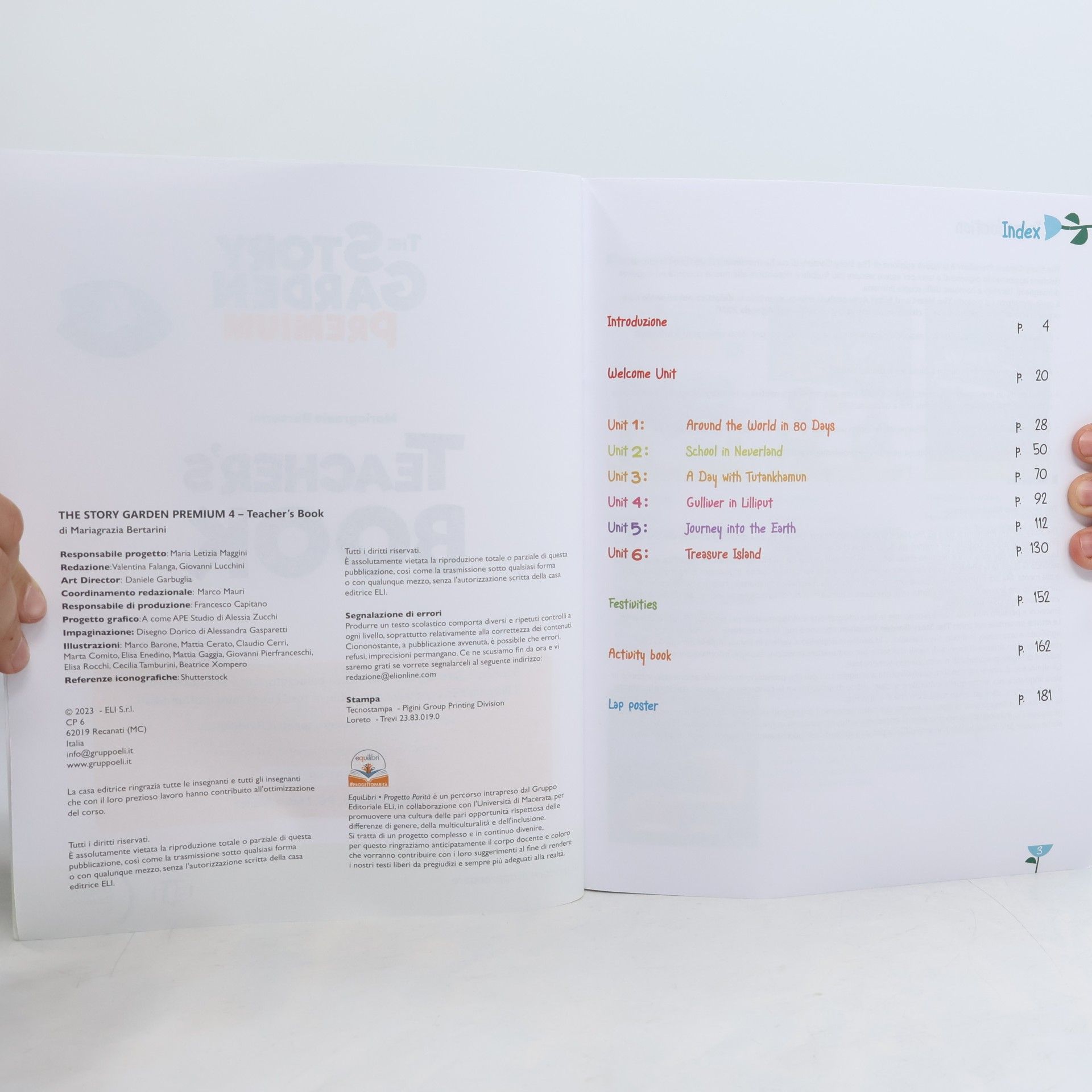 Mariagrazia Bertarini The Story Garden Premium 4 Teacher's Book