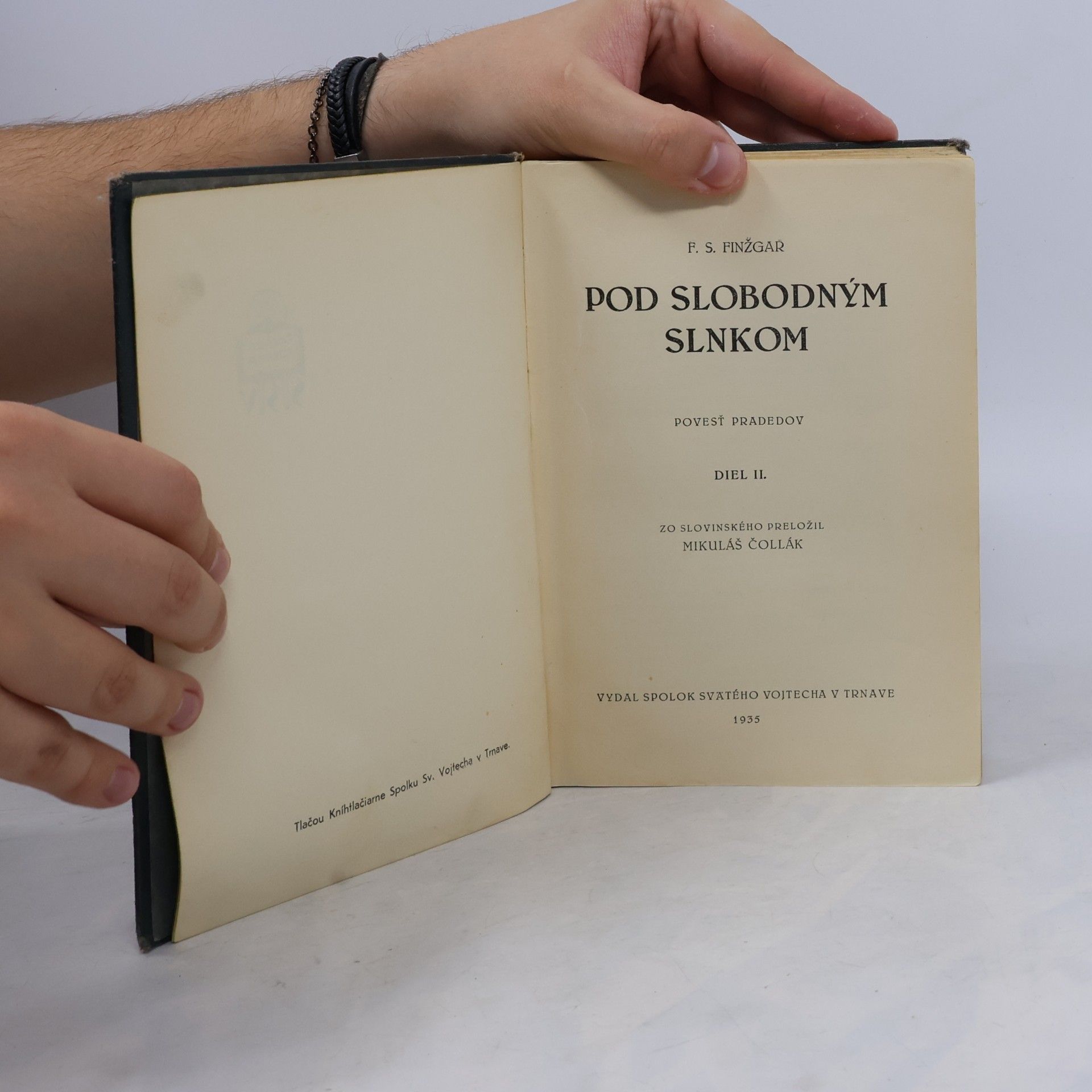Mikuláš Čollák Pod slobodným slnkom II