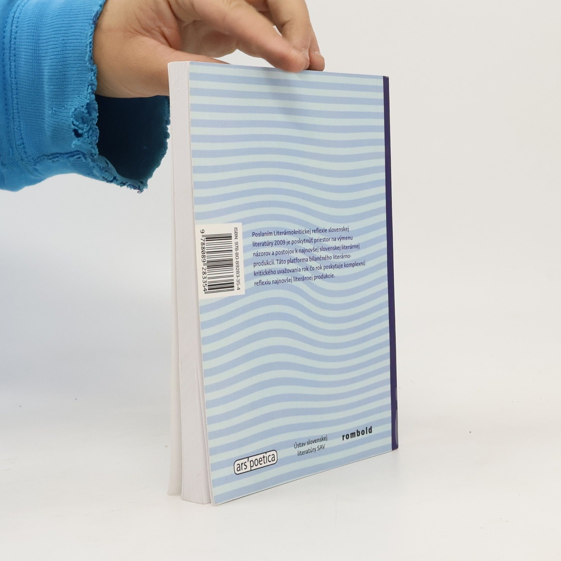 Ľubica Somolayová Literárnokritická reflexia slovenskej literatúry 2009