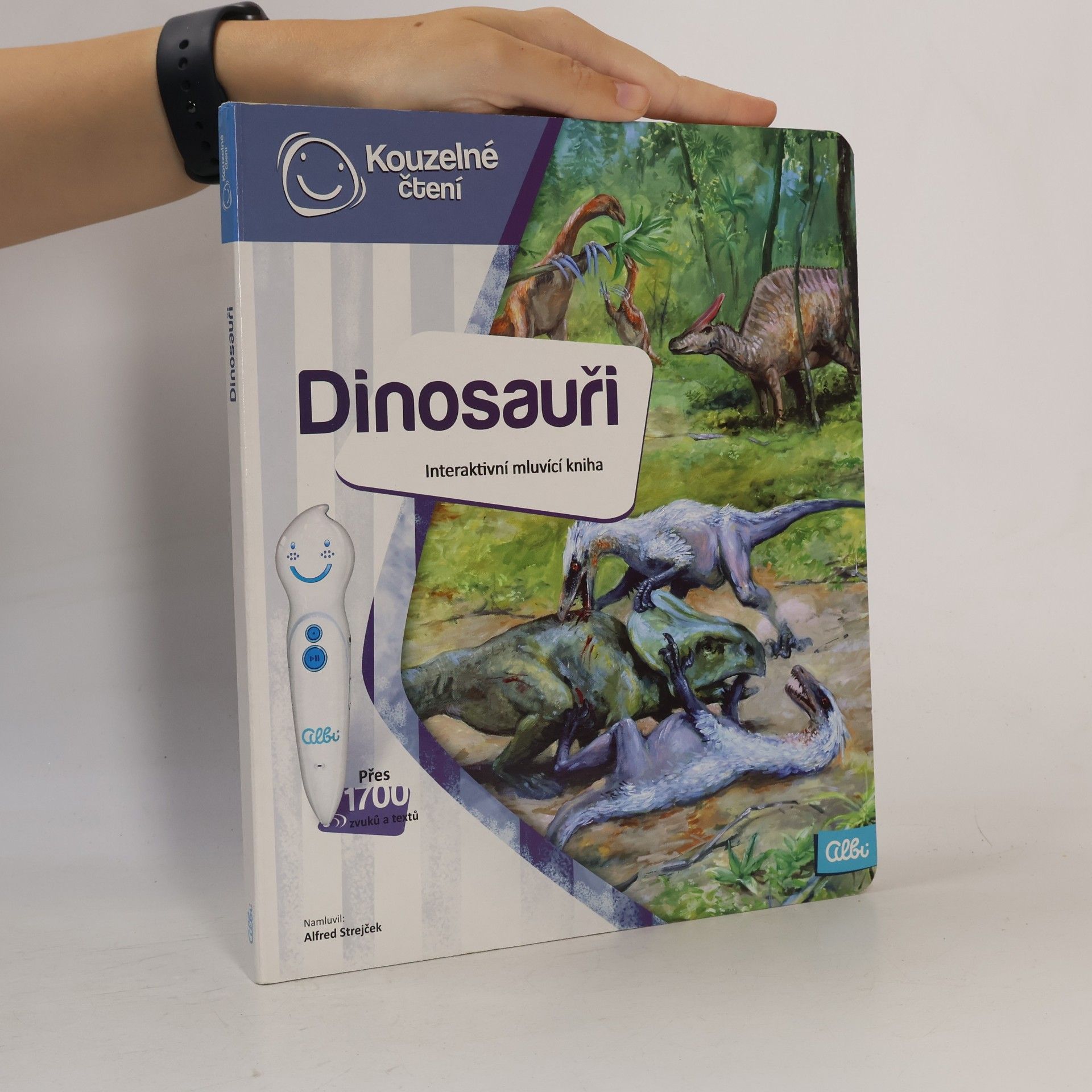 Jan Spěváček Dinosauři. Interaktivní mluvící kniha