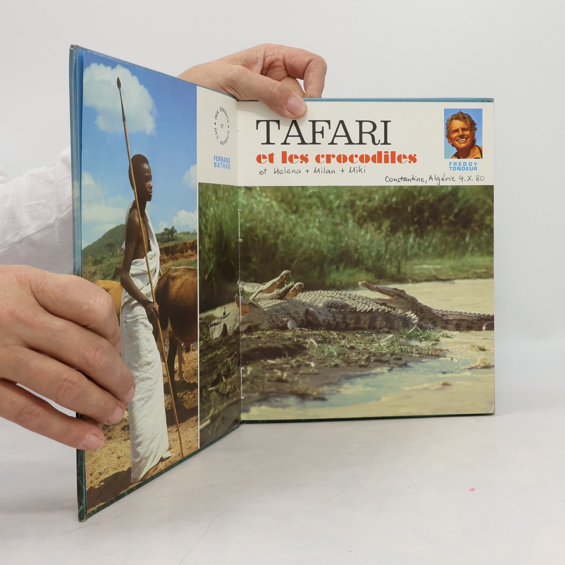Freddy Tondeur TAFARI et les crocodiles