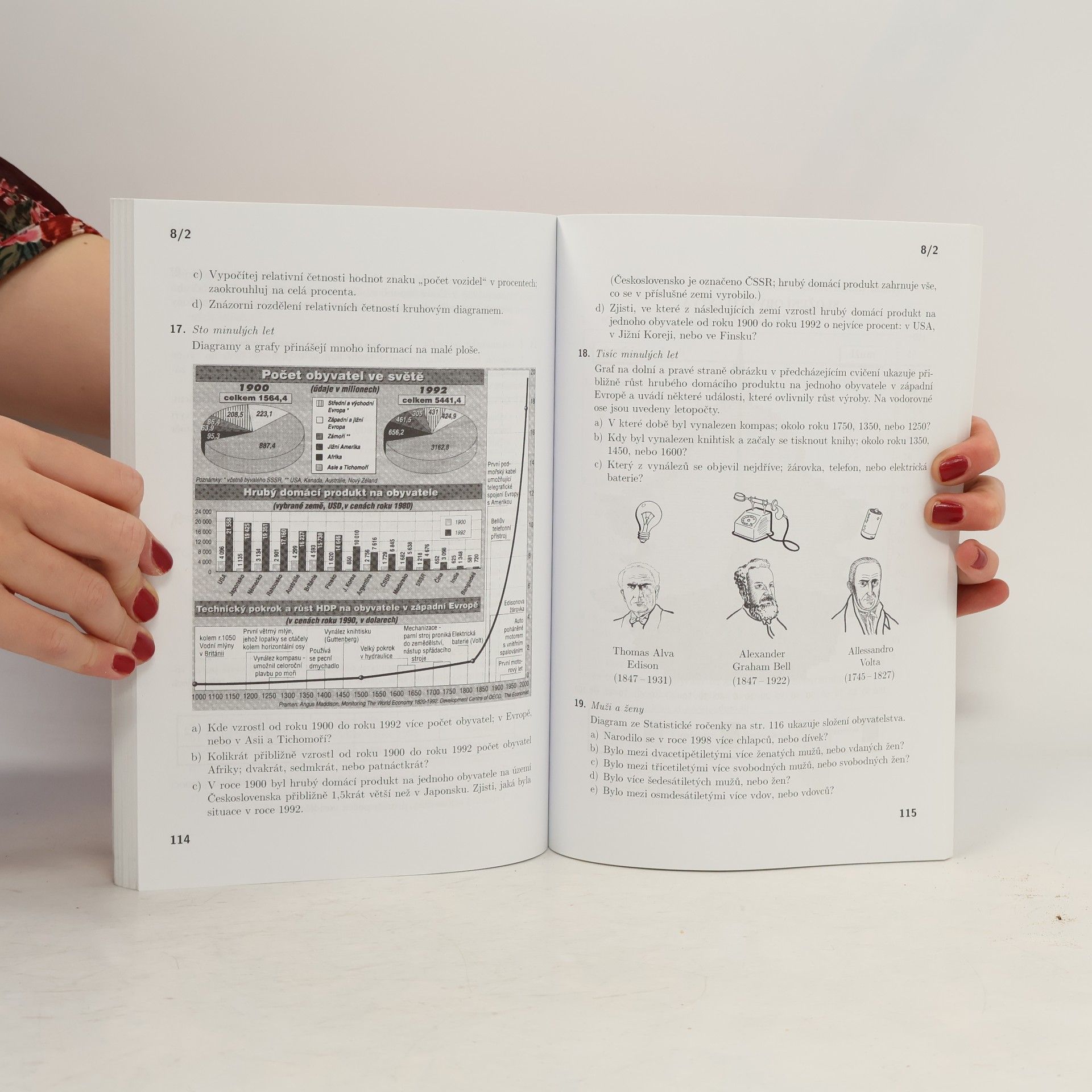 Oldřich Odvárko Pracovní sešit z matematiky: Soubor úloh pro 8. ročník základní školy