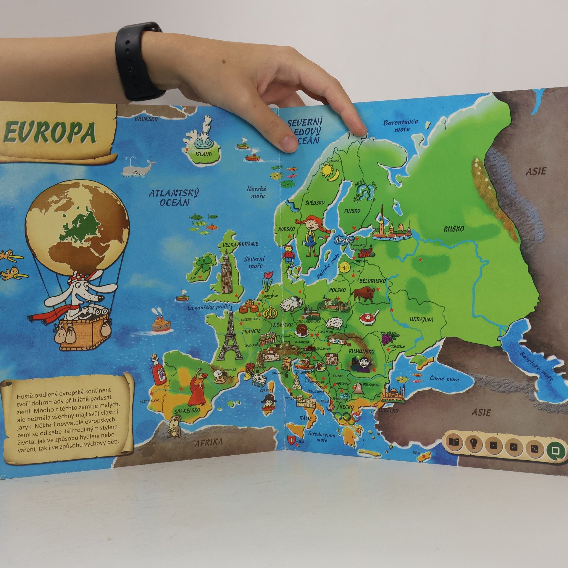 Tereza Kocová Atlas světa. Interaktivní mluvící kniha