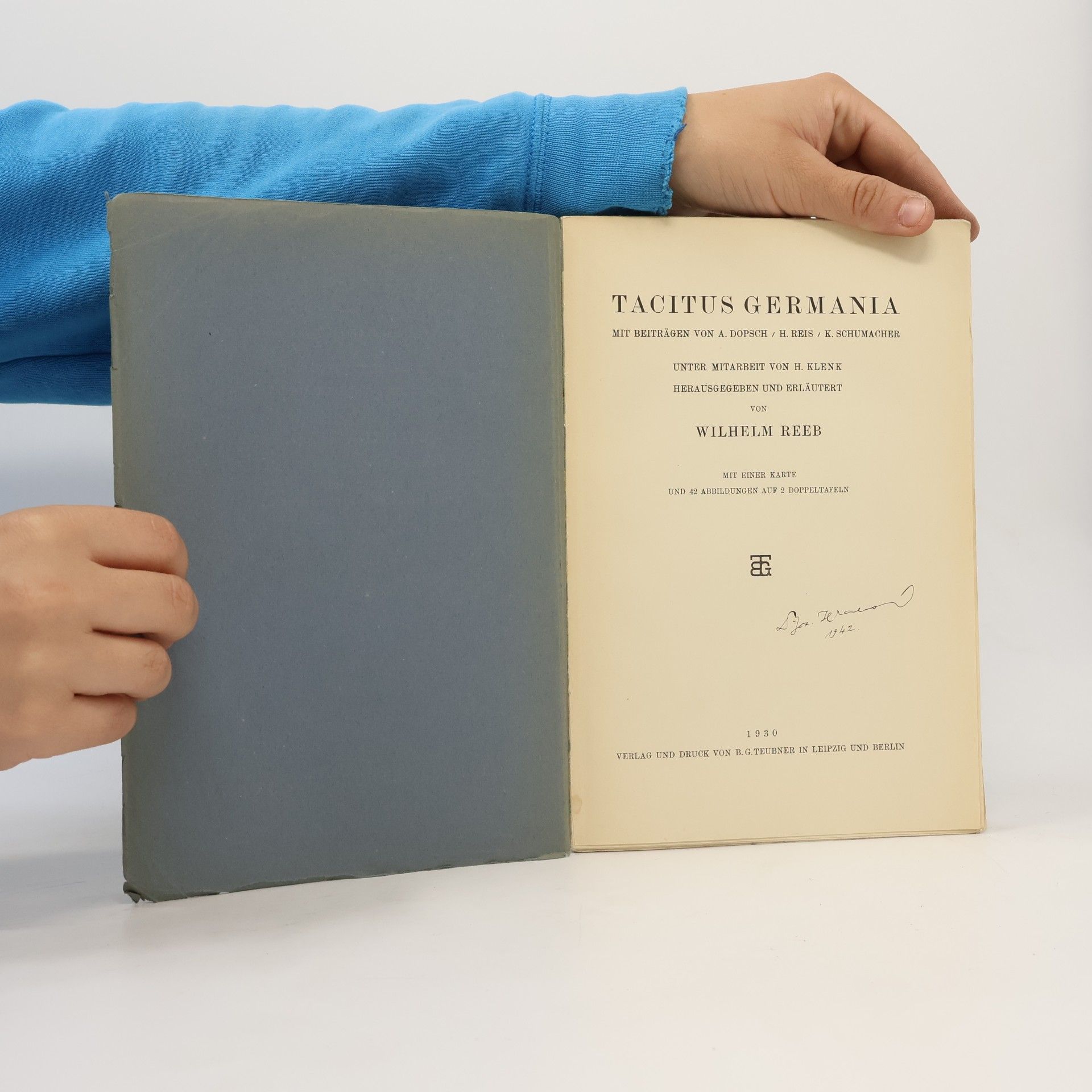 Wilhelm Reeb Tacitus Germania