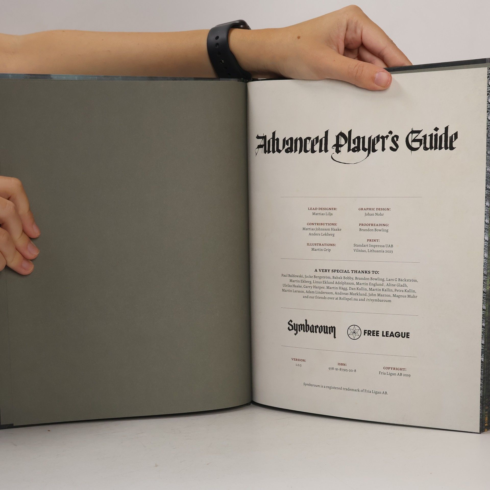 Free League Publishing Symbaroum: Advanced Player's Guide - EN