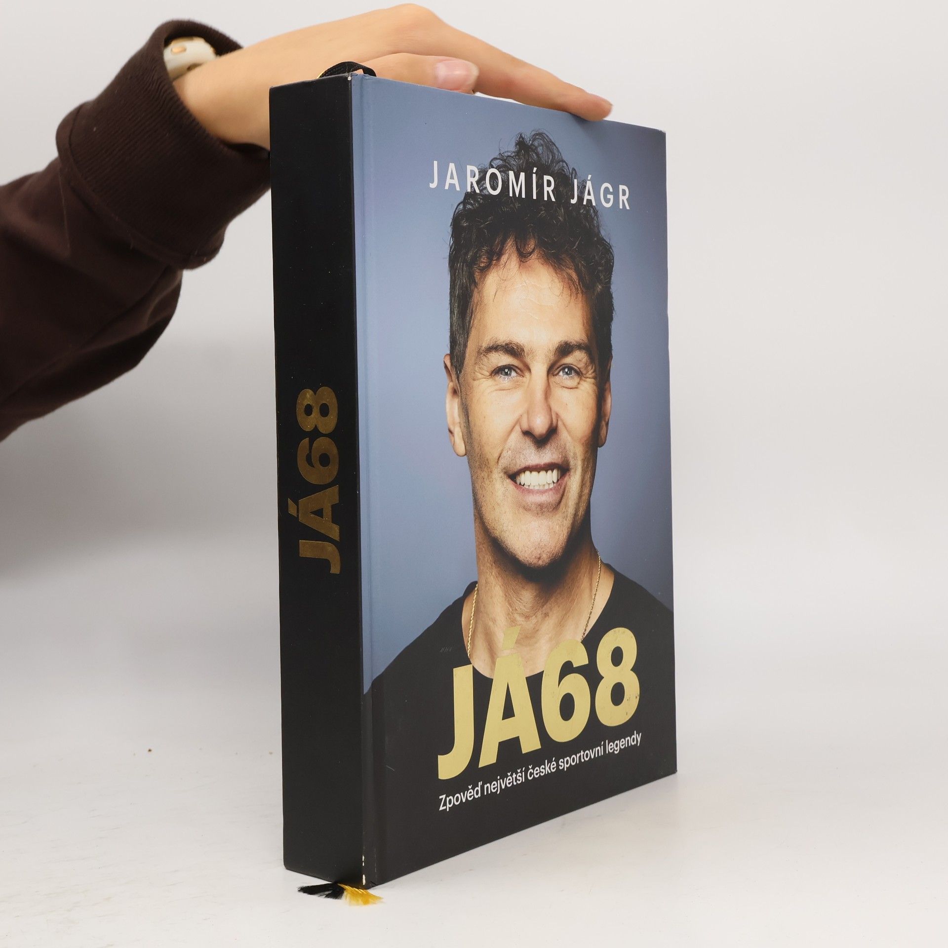 Lukáš Tomek Jaromír Jágr JÁ68 - Zpověď největší české sportovní legendy