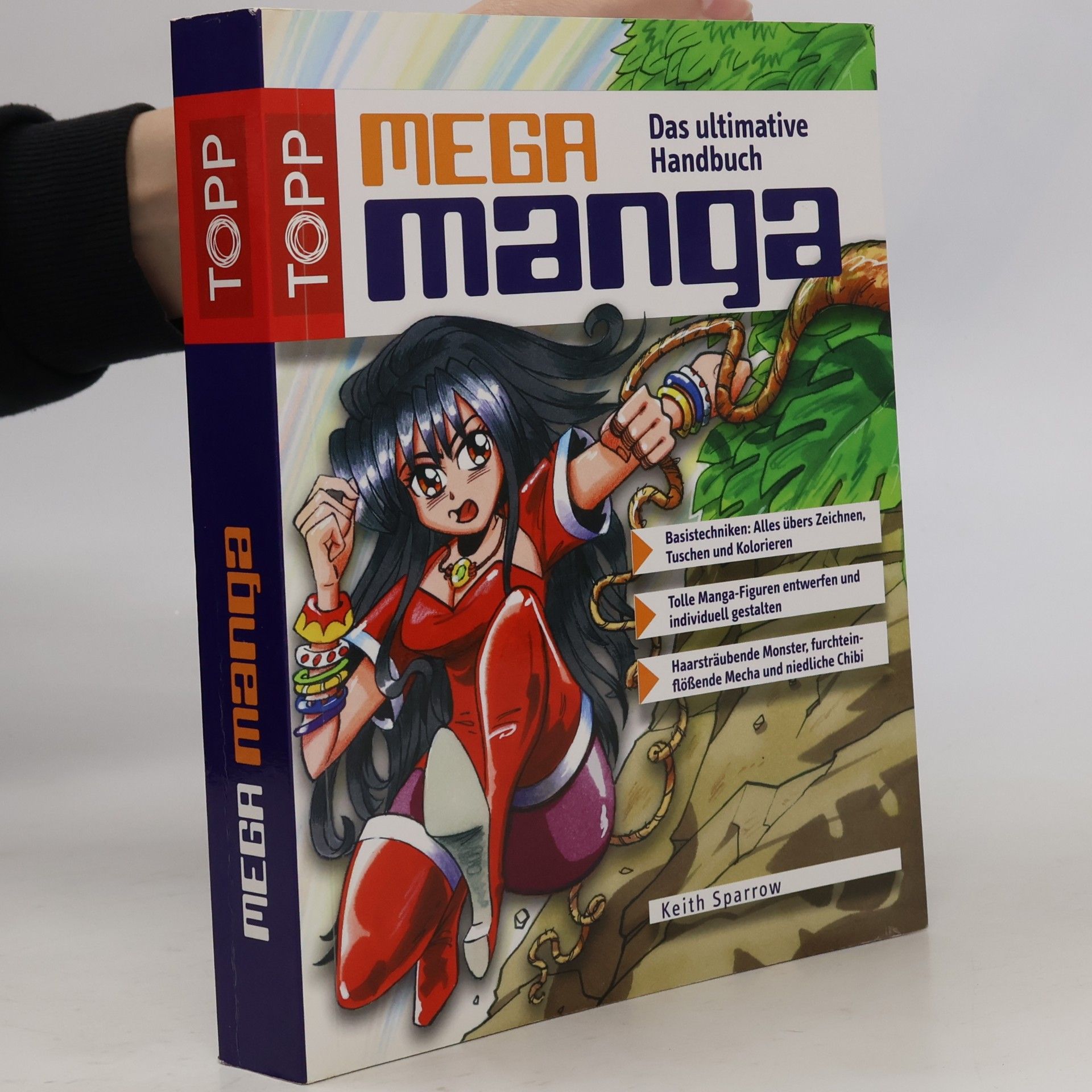 Keith Sparrow Mega Manga. Das ultimative Handbuch