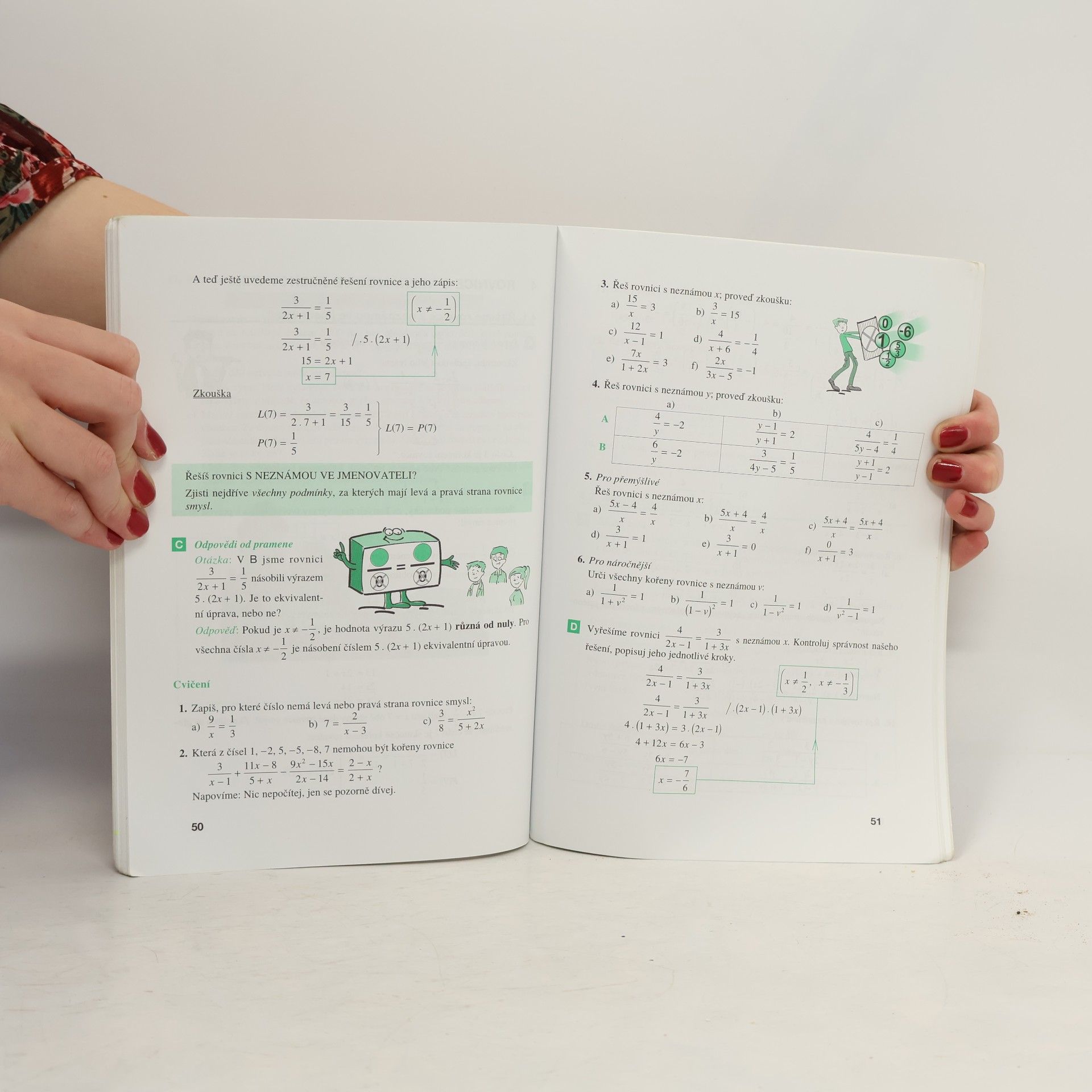 Oldřich Odvárko Matematika pro 9. ročník základní školy 1. Lomené výrazy, rovnice, soustavy rovnic