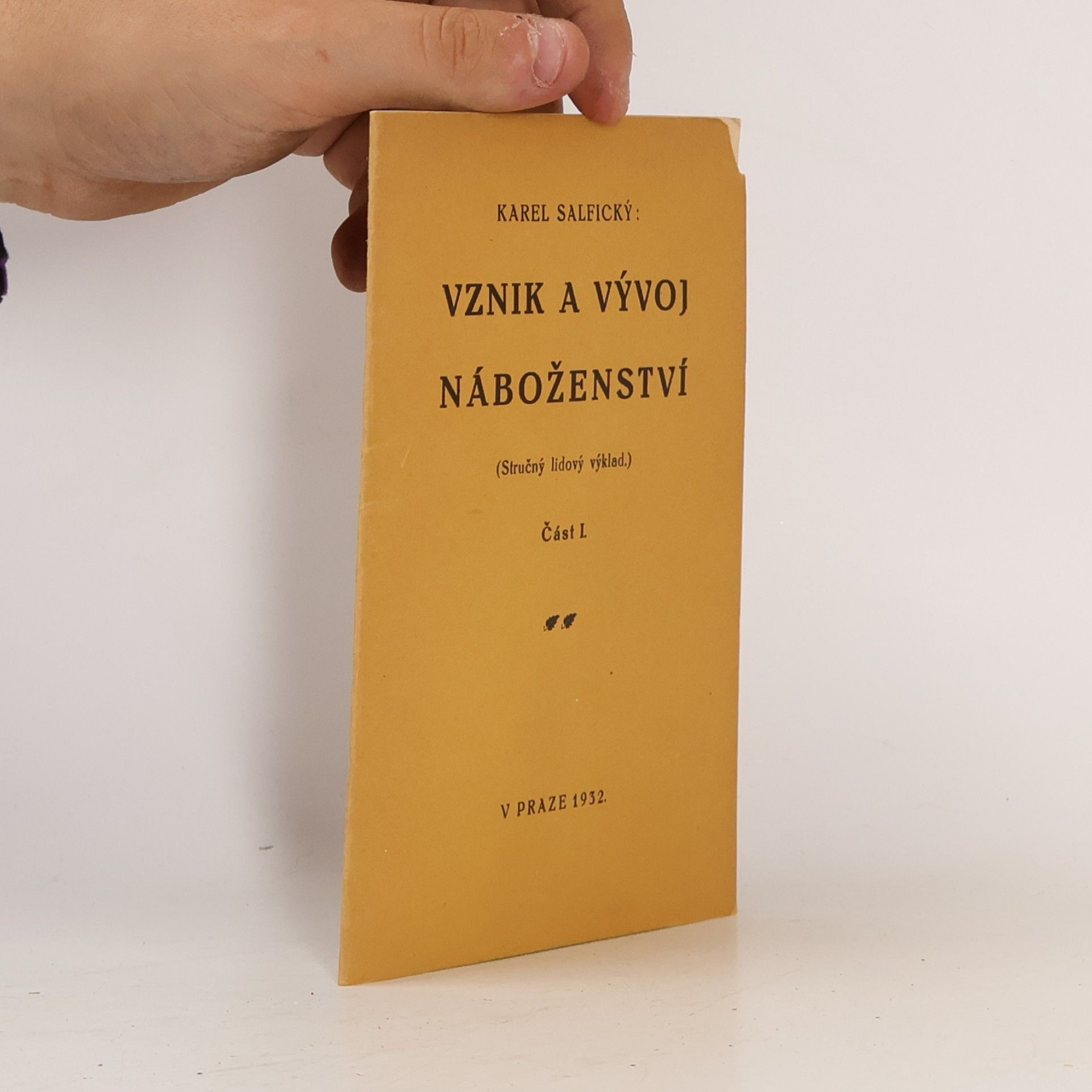 Vznik a vývoj náboženství